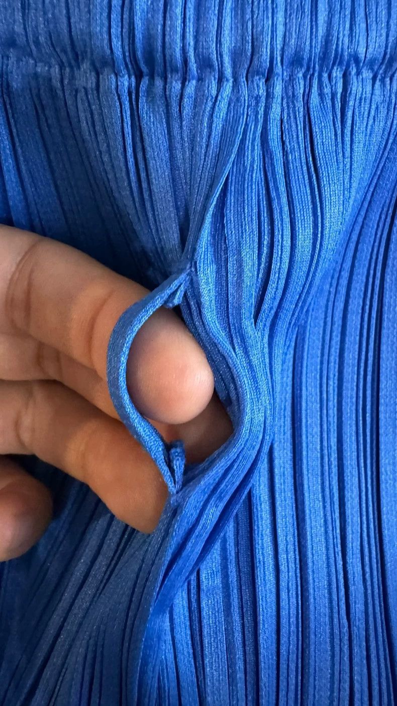 Issey Miyake issey miyake size：2 Royal blue skirt 2506-Nextarrow Size 22" - 6 Thumbnail
