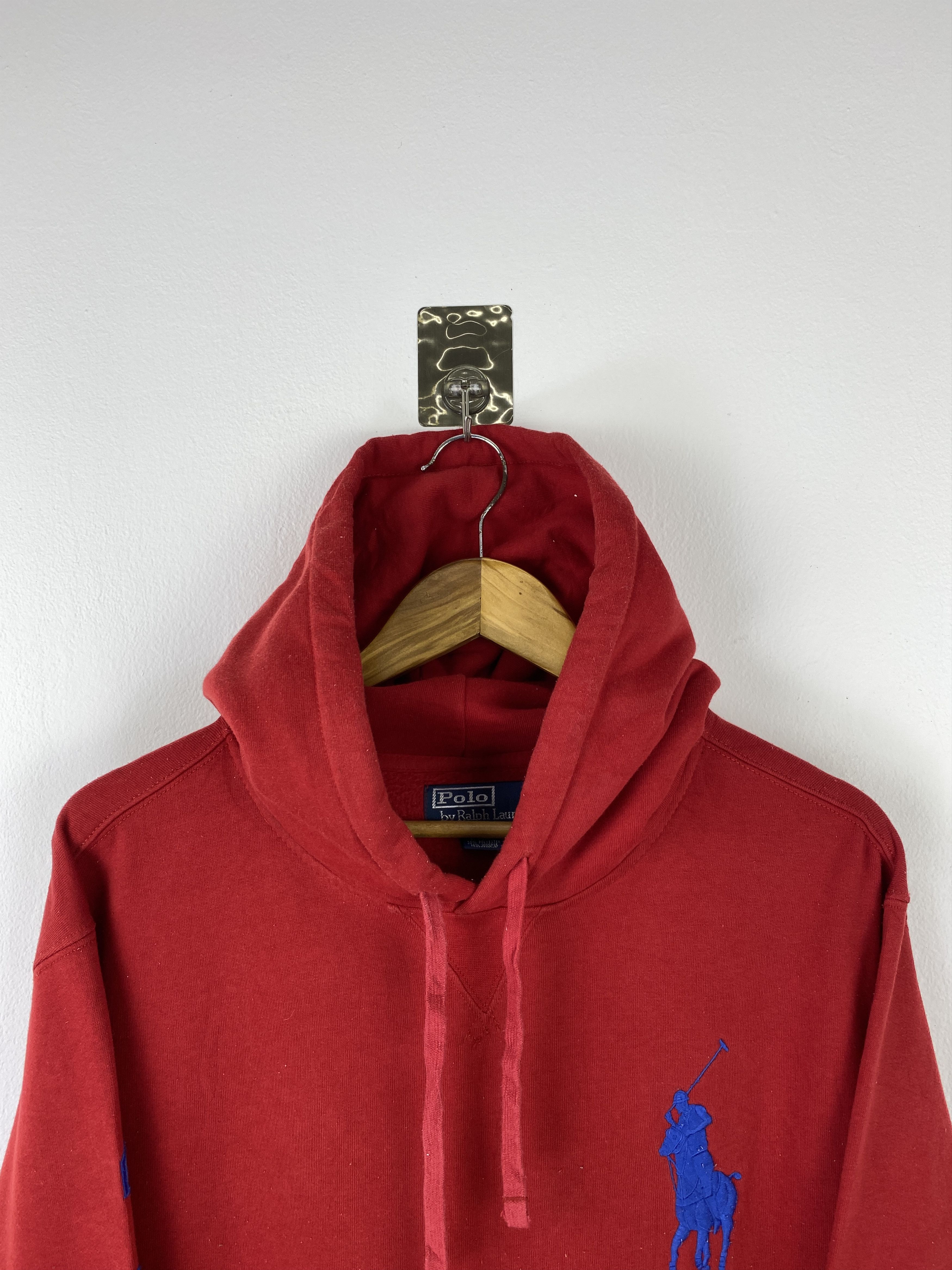 Polo Ralph Lauren Vintage Polo Ralph Lauren Pullover Hoodie SH0543 Size US L / EU 52-54 / 3 - 2 Thumbnail