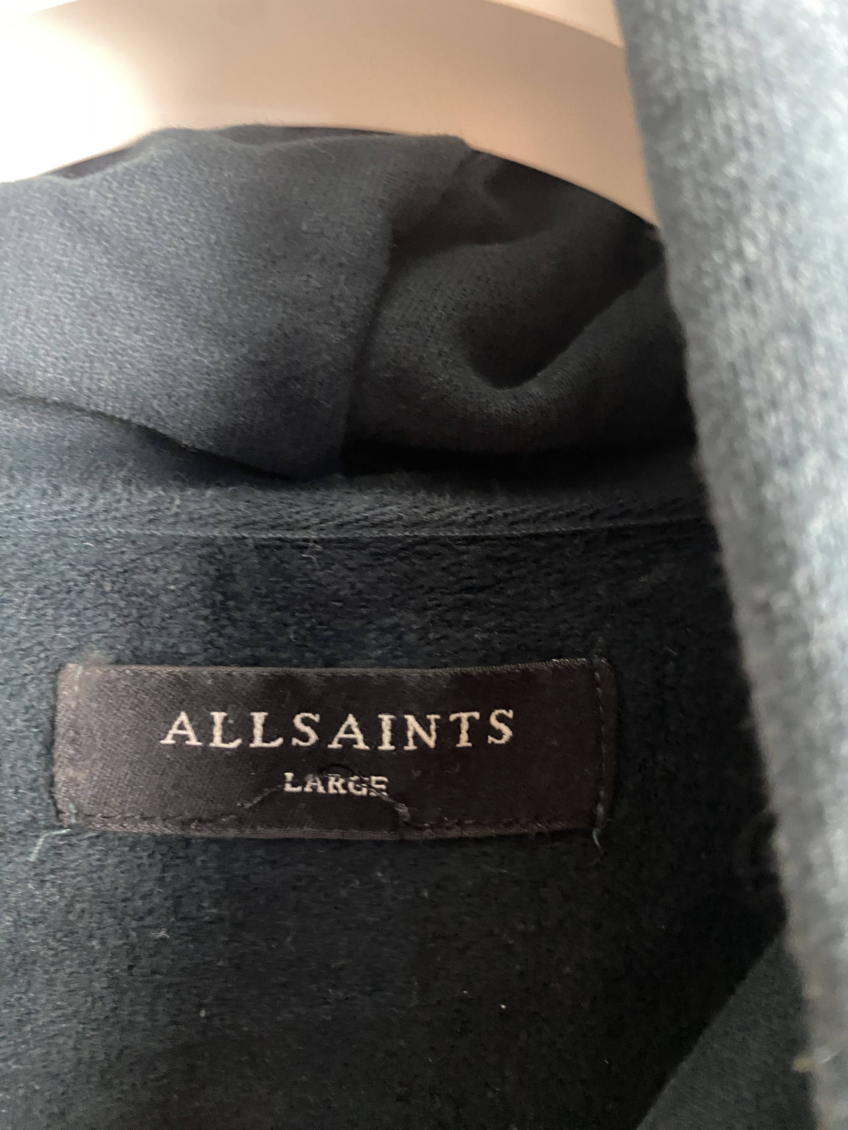 Allsaints Allsaints Raven Oth hoodie cotton heavy casual Size US L / EU 52-54 / 3 - 3 Thumbnail
