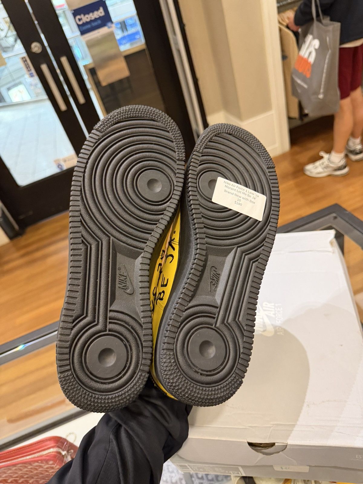 Nike Ja Morant x Nike Air Force 1 Low ‘Let Me Be Ja’ Size US 10 / EU 43 - 7 Thumbnail