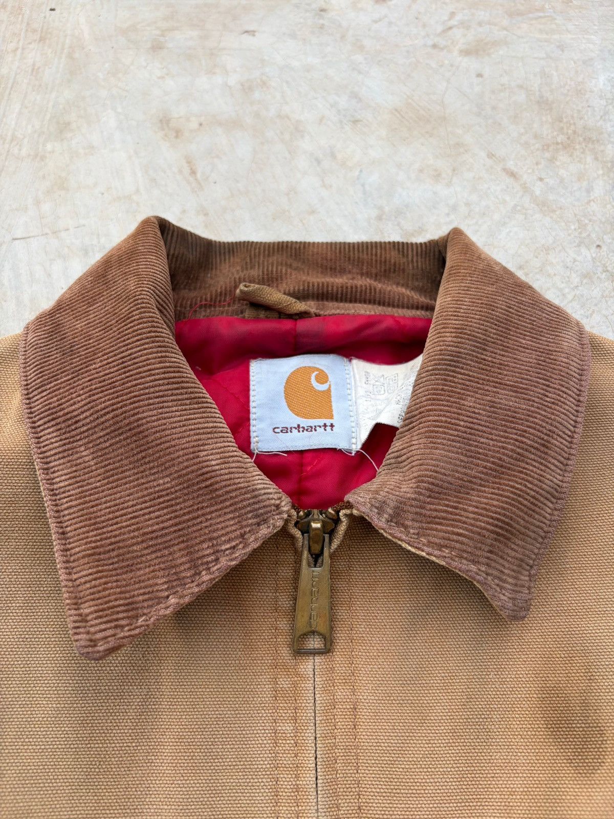 Carhartt Vintage 1993 Carhartt Detroit Jacket 6QLJT Size US M / EU 48-50 / 2 - 6 Thumbnail