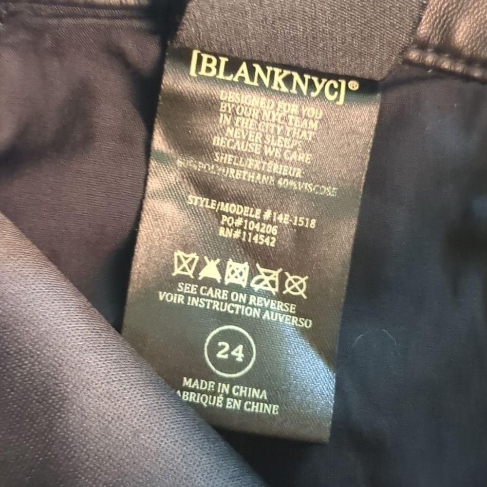 BLANKNYC Blank nyc the bond mid rise skinny pants size 24 Size 22" - 6 Thumbnail