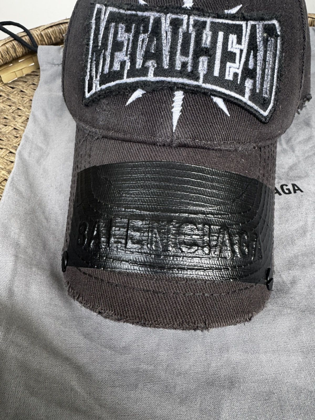 Balenciaga Metalhead Cap Size ONE SIZE - 6 Thumbnail