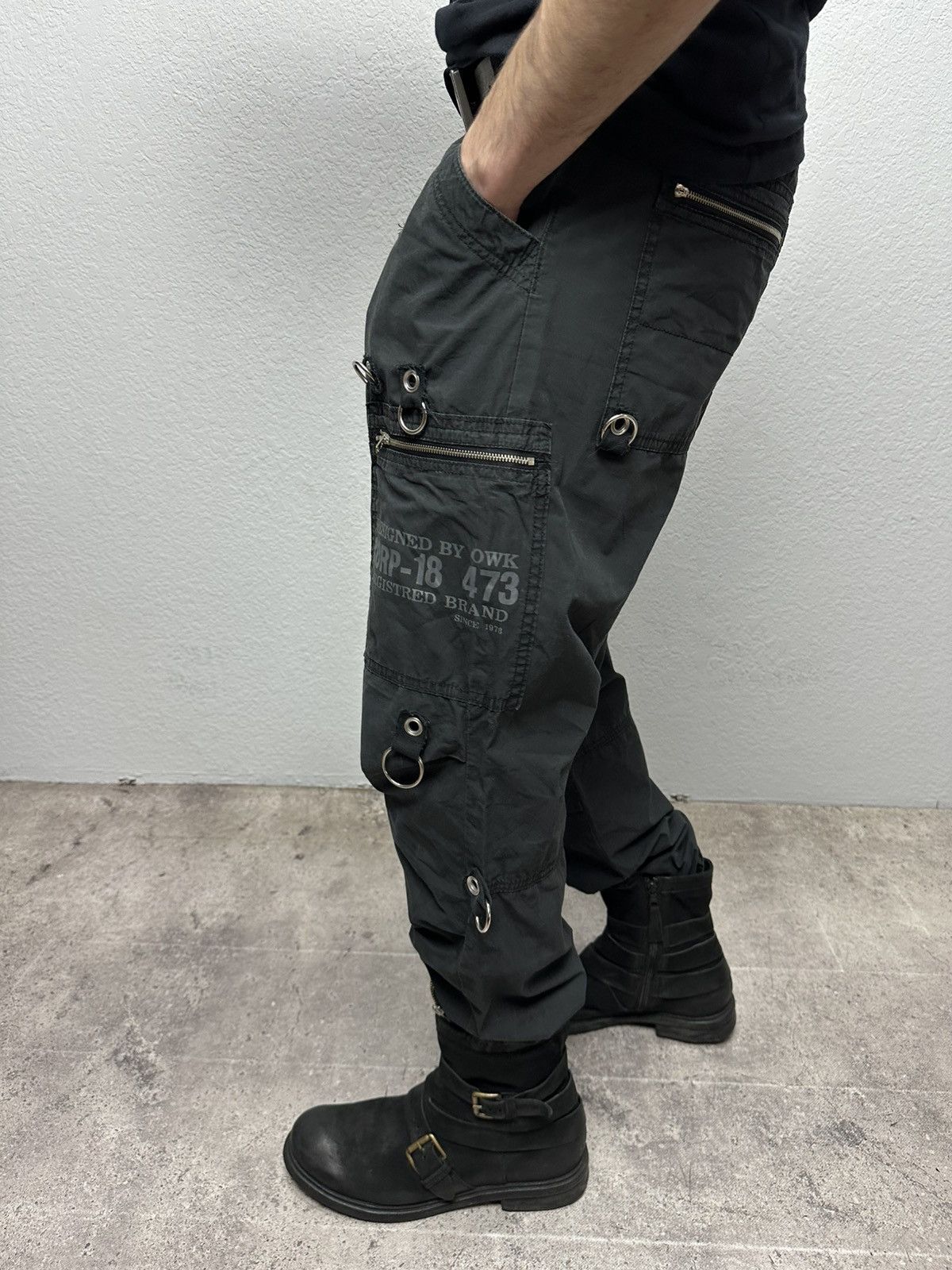 Tripp NYC Vintage Junya Watanabe Vibe Pants Tripp Nyc Style Zip Cargo Size US 35 - 3 Thumbnail