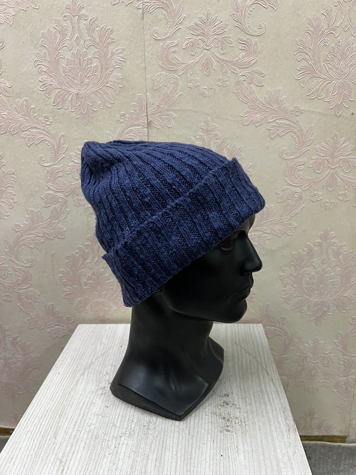 Beams Plus Beams Plus Indigo Plain Beanie Hats Size ONE SIZE - 4 Thumbnail