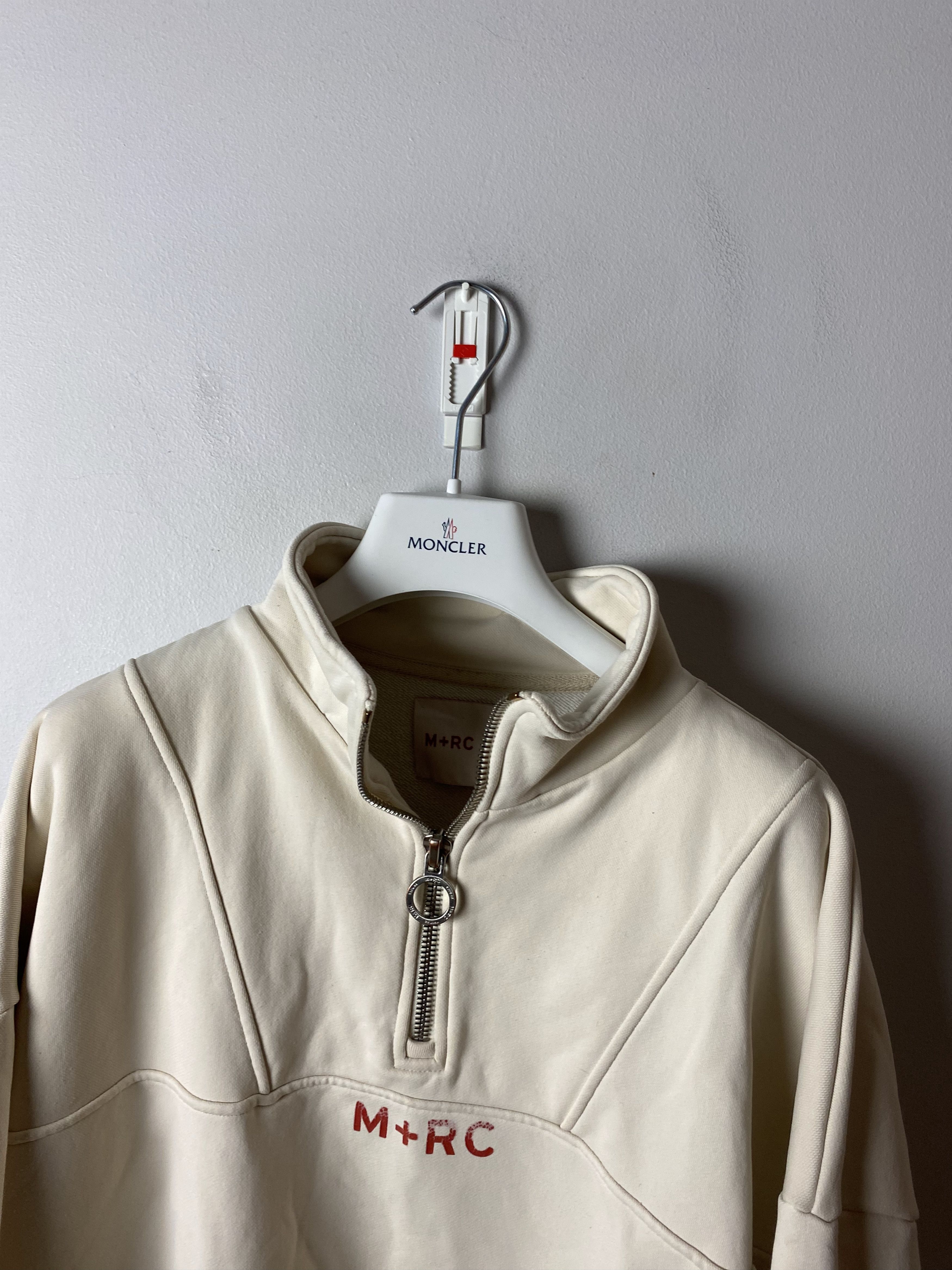 M+Rc Noir M+RC Noir big logo quarter zip-up sweatshirt Size US L / EU 52-54 / 3 - 2 Thumbnail