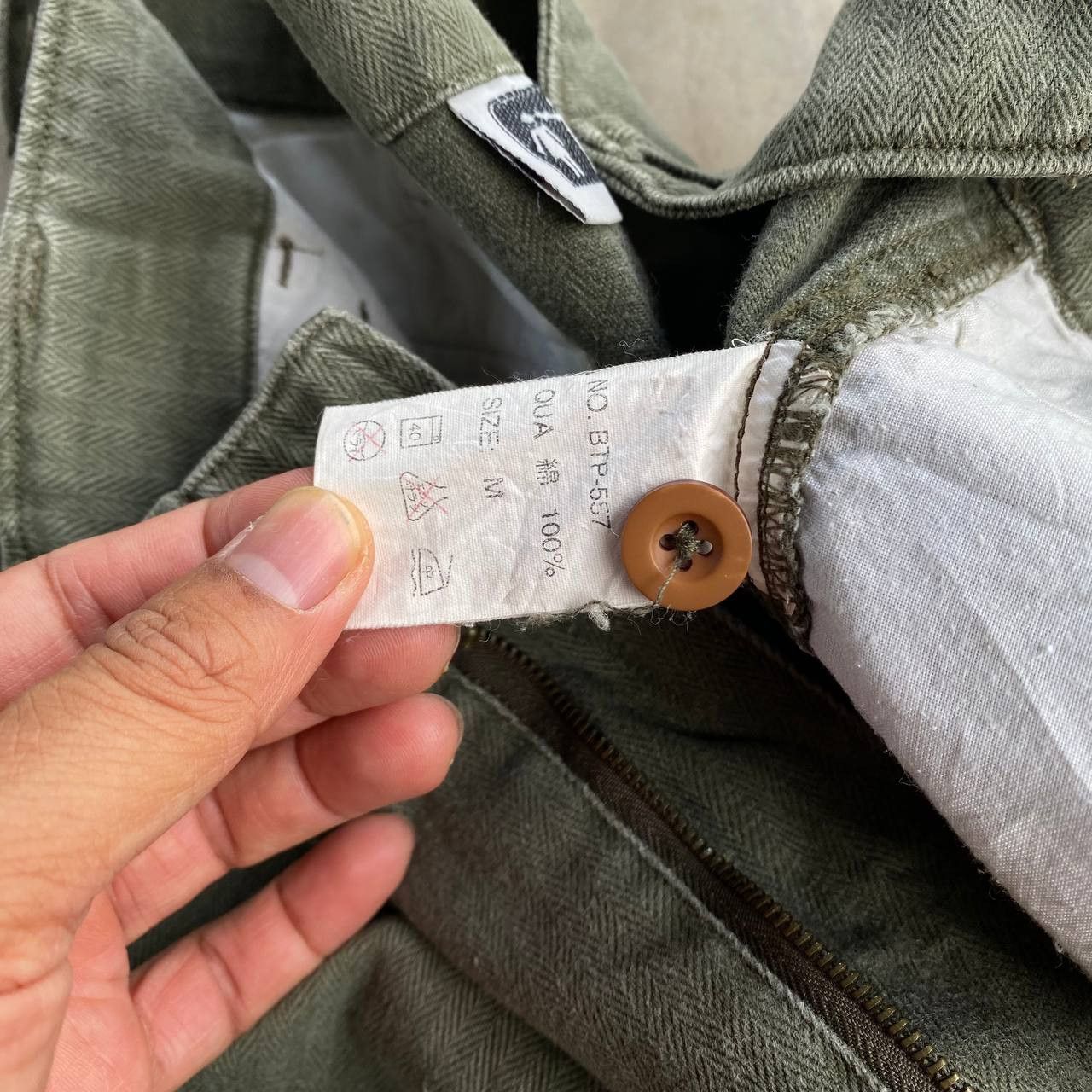 Shorty's Skateboards × Vintage VINTAGE BITCH SHORTPANT GREEN MILITARY W32 Size US 32 / EU 48 - 7 Thumbnail
