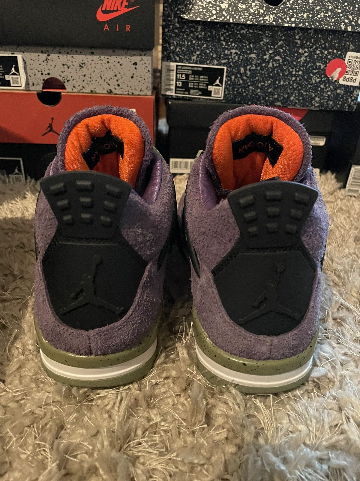 Jordan Brand Jordan 4 Canyon Purple Size US 8 / EU 41 - 6 Thumbnail