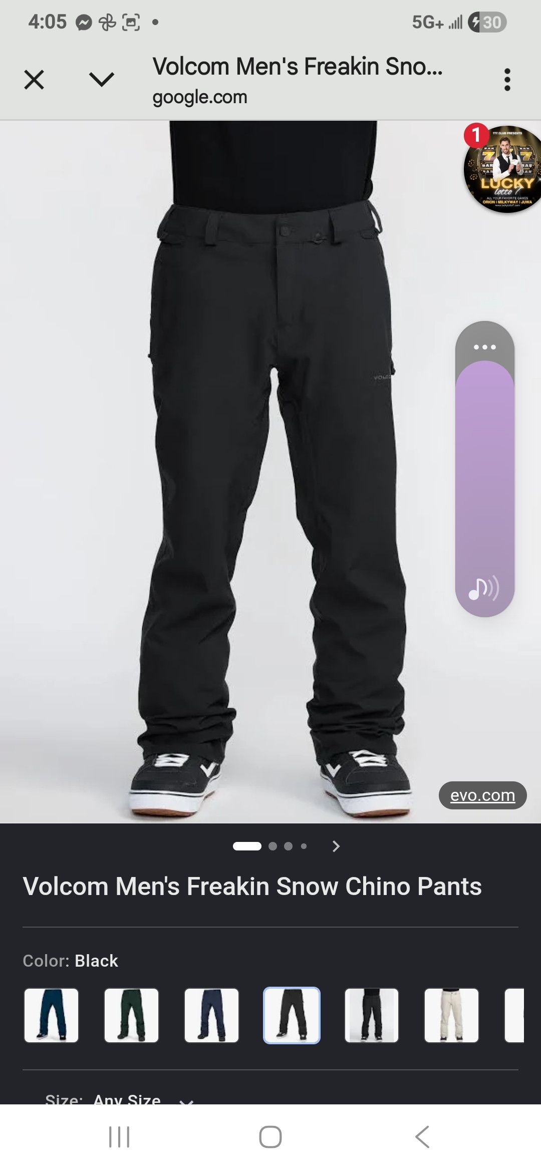 Volcom ​Volcom Gore-Tex Balface Guide Jacket & pants (Size Small) Size US S / EU 44-46 / 1 - 8 Thumbnail