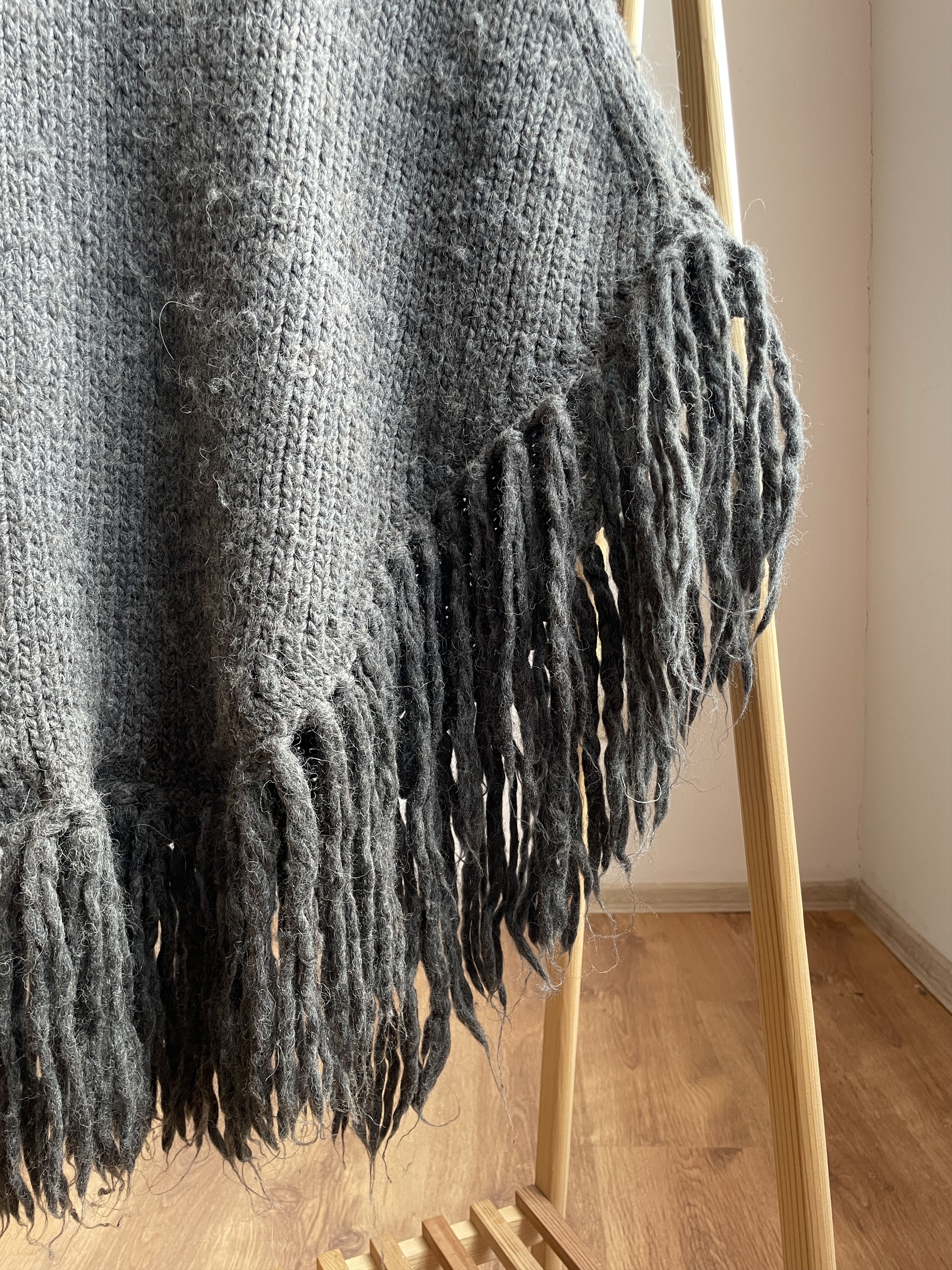 Other Toast Womens Merino Wool Alpaca Blend Hooded Poncho Size ONE SIZE - 6 Thumbnail