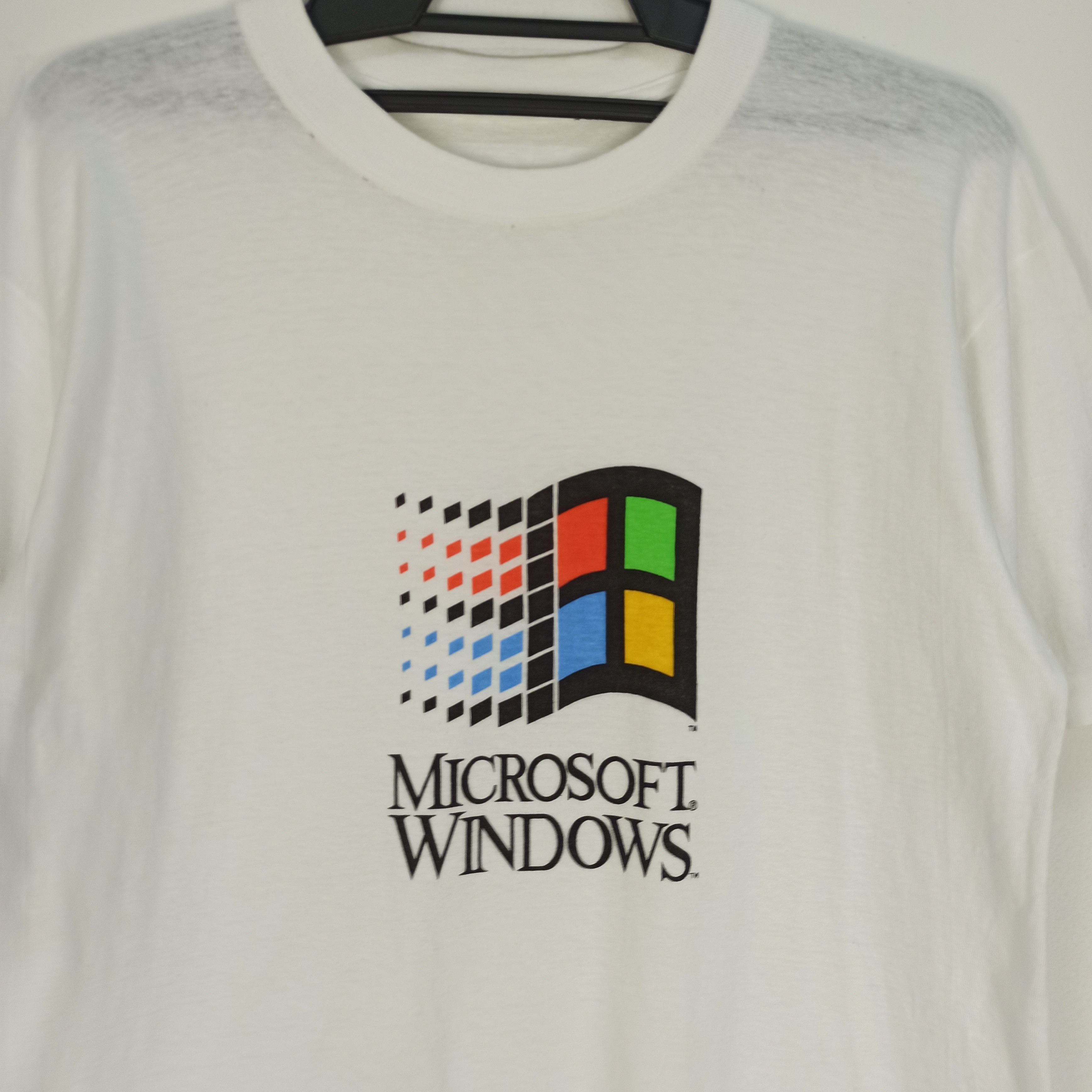 Microsoft Vintage 90s Japan Microsoft Windows Promo Tshirt Size US M / EU 48-50 / 2 - 2 Thumbnail