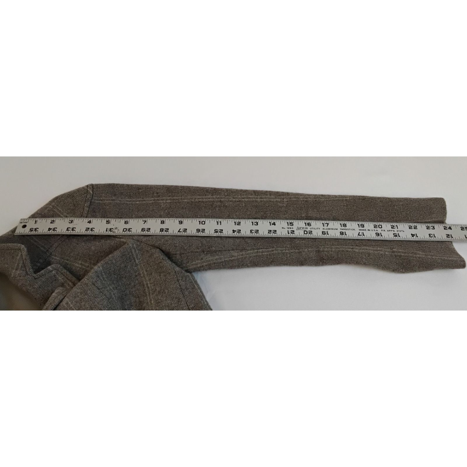 Luciano Barbera Luciano Barbera Blazer Women 42 Herring Bone Gray 100% Wool Size M / US 6-8 / IT 42-44 - 13 Thumbnail