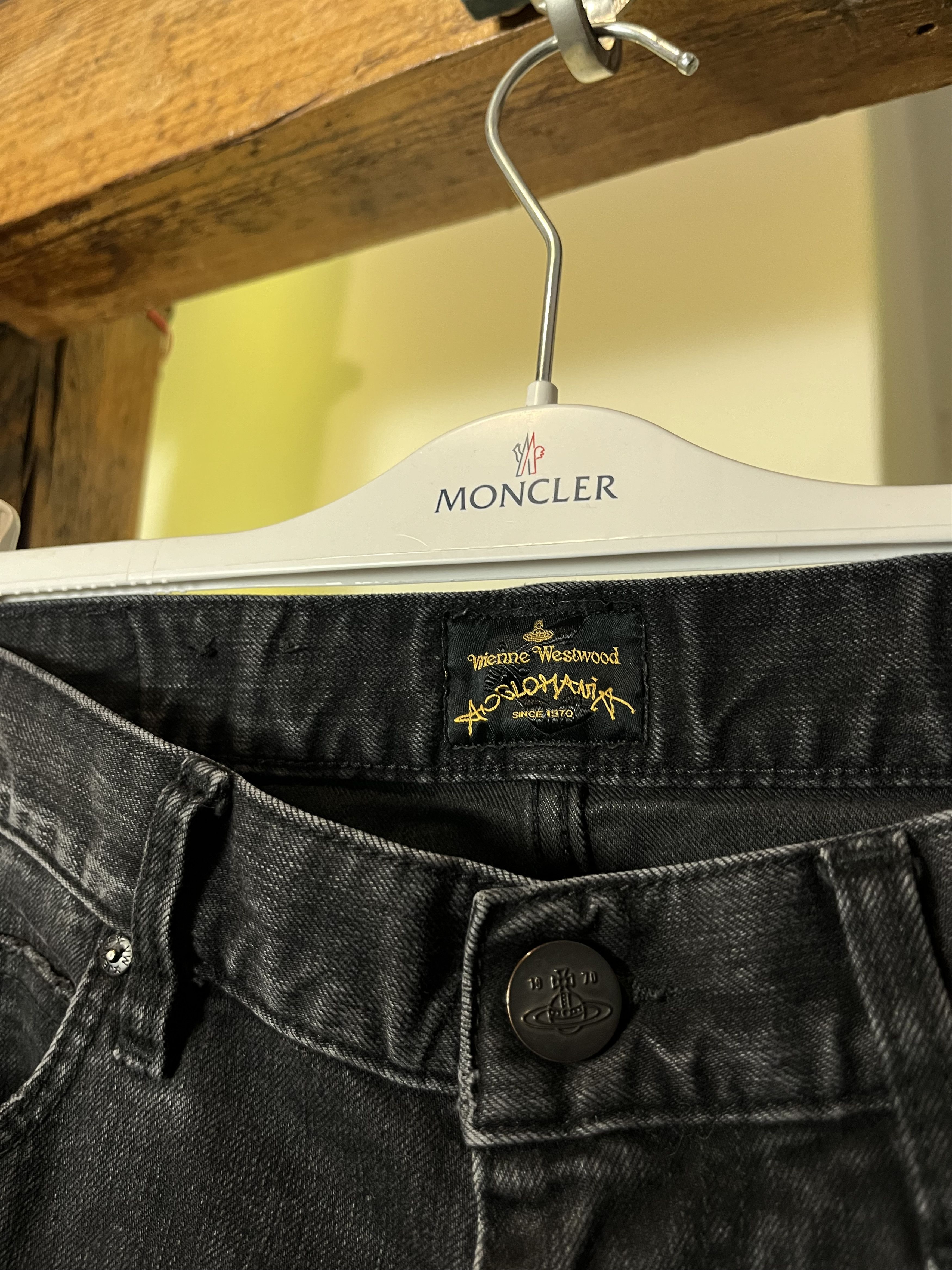 Designer × Vivienne Westwood Vintage Vivienne Westwood Anglomania Big Logo Denim Size US 33 - 8 Thumbnail
