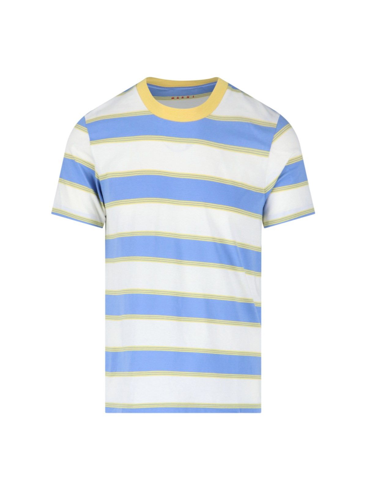 Marni o1y0225 Crewneck T-Shirt in Multicolor Size US M / EU 48-50 / 2 - 1 Thumbnail