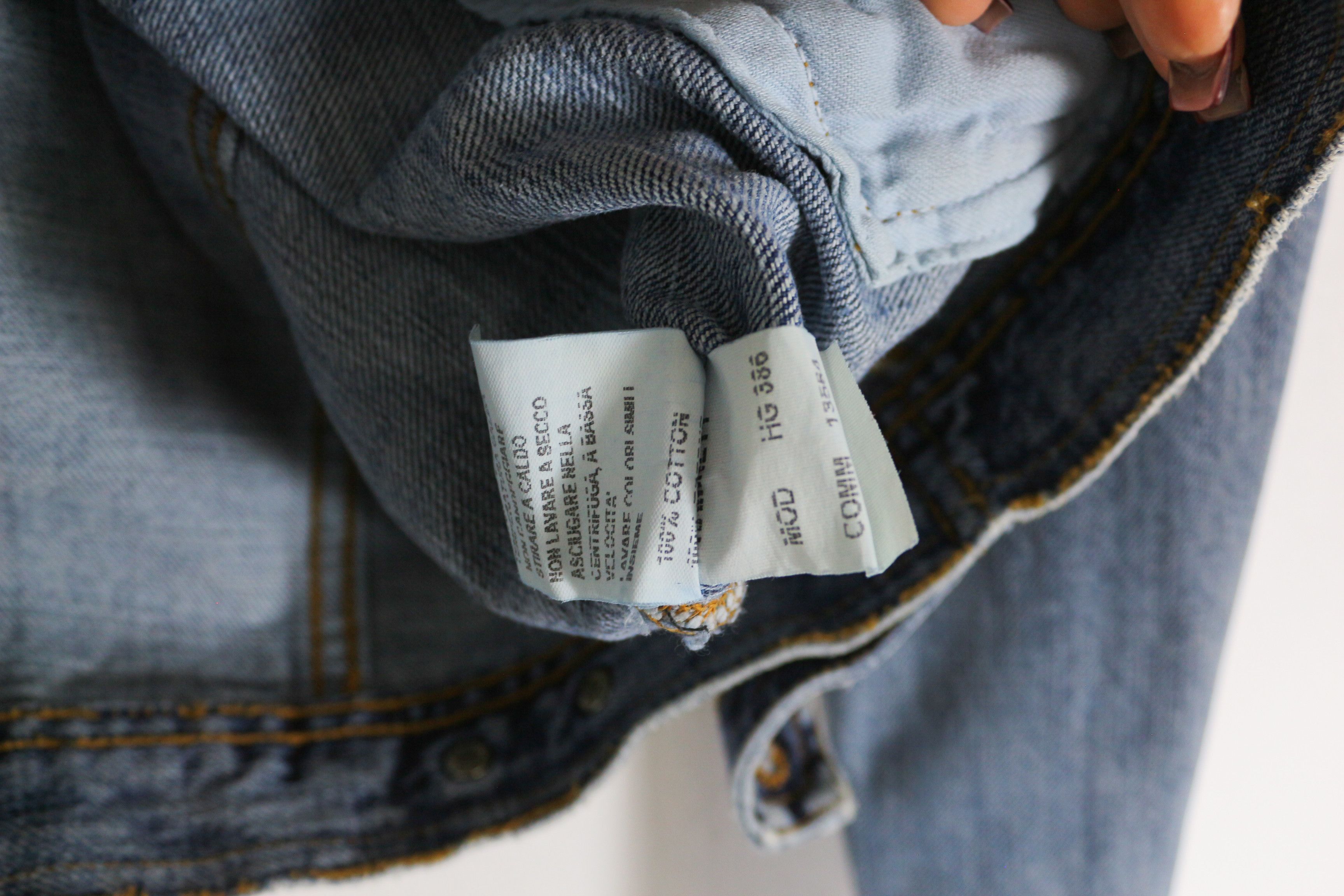 Katharine Hamnett London Katharine Hamnett Washed Track Denim Jeans Jacket Y2K NZ Size XL / US 12-14 / IT 48-50 - 5 Thumbnail