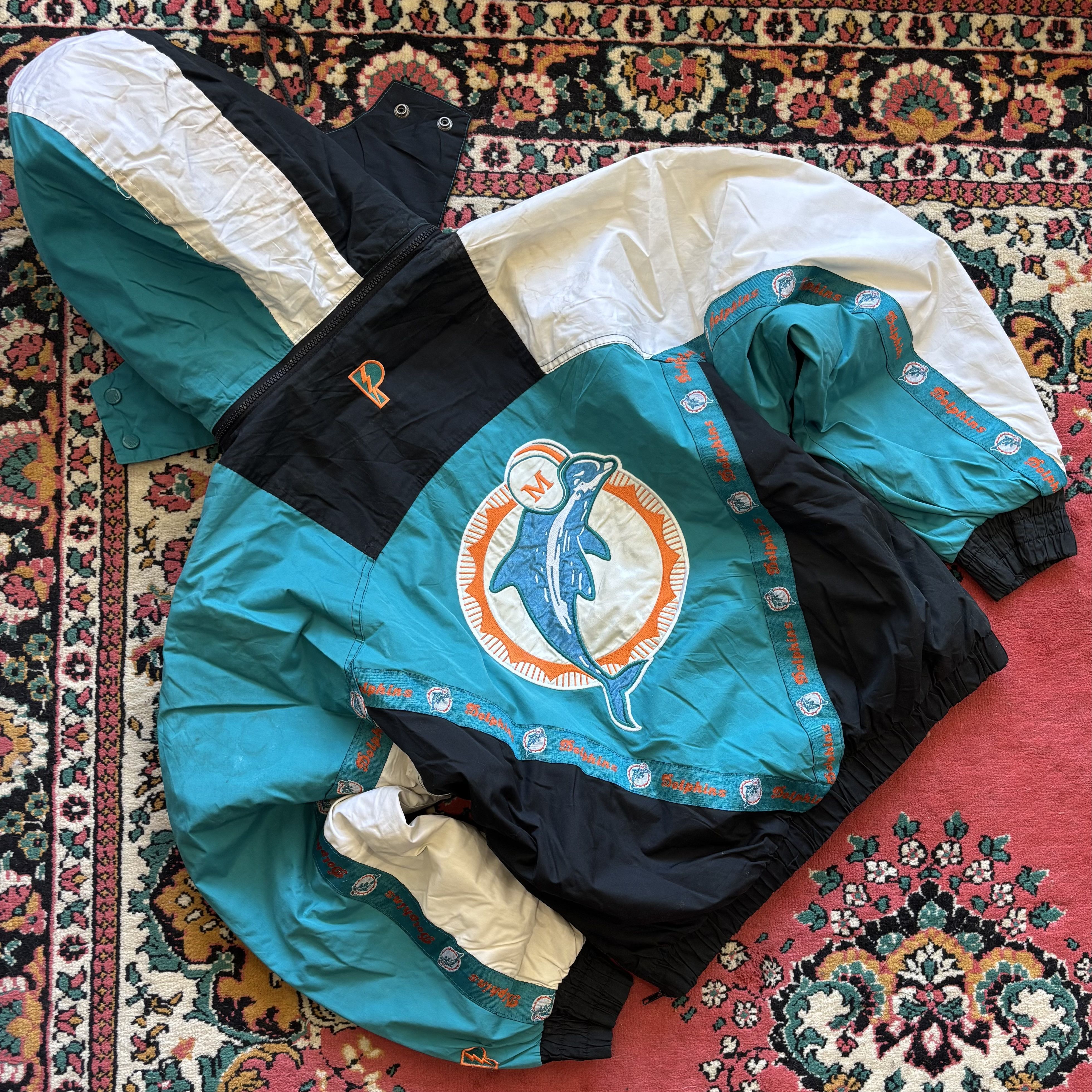 Pro Player 90's Miami Dolphins Pullover Size US L / EU 52-54 / 3 - 2 Thumbnail