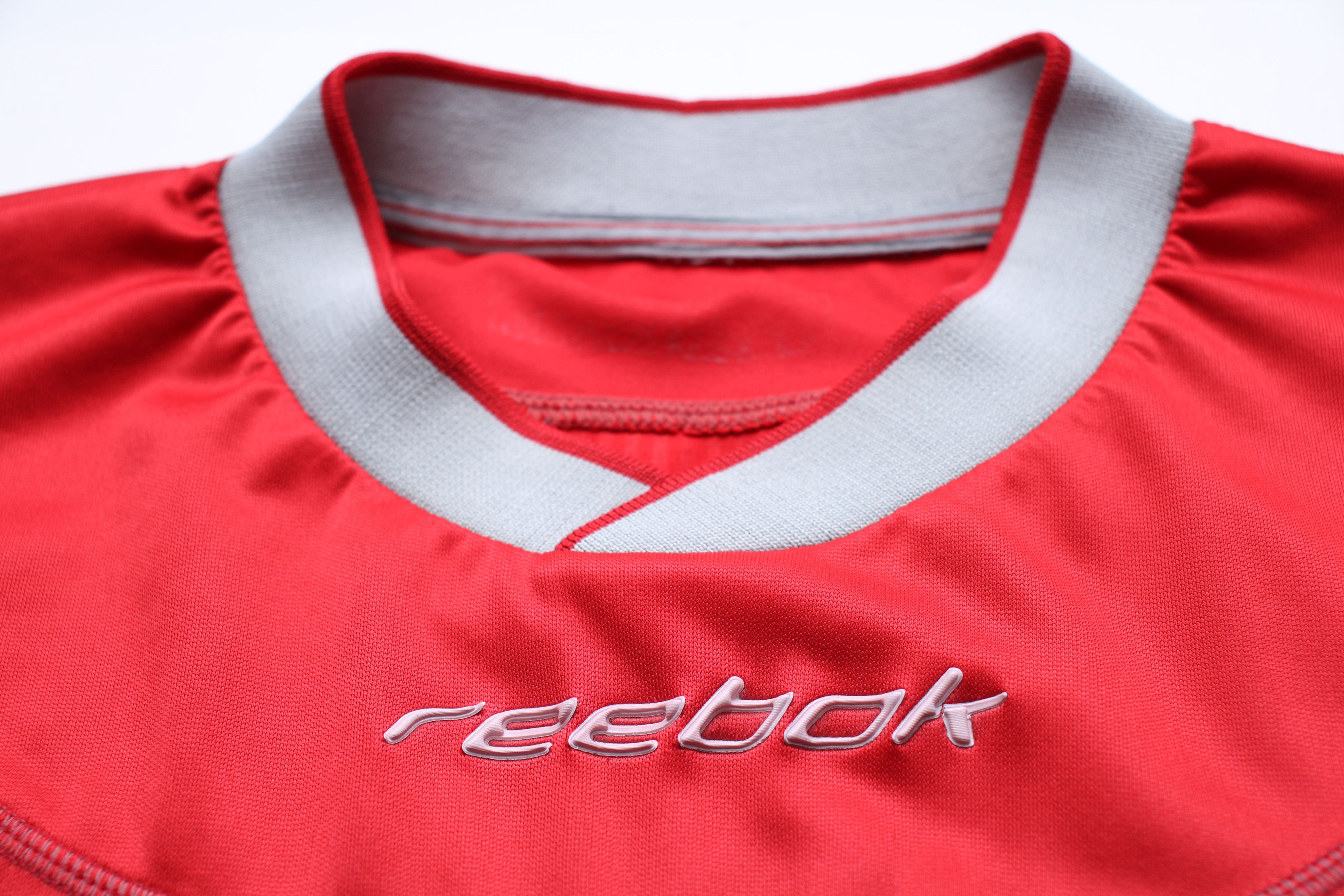 Reebok VTG Reebok Liverpool FC 2002-2004 Home Jersey Red Carlsberg Size US L / EU 52-54 / 3 - 6 Thumbnail