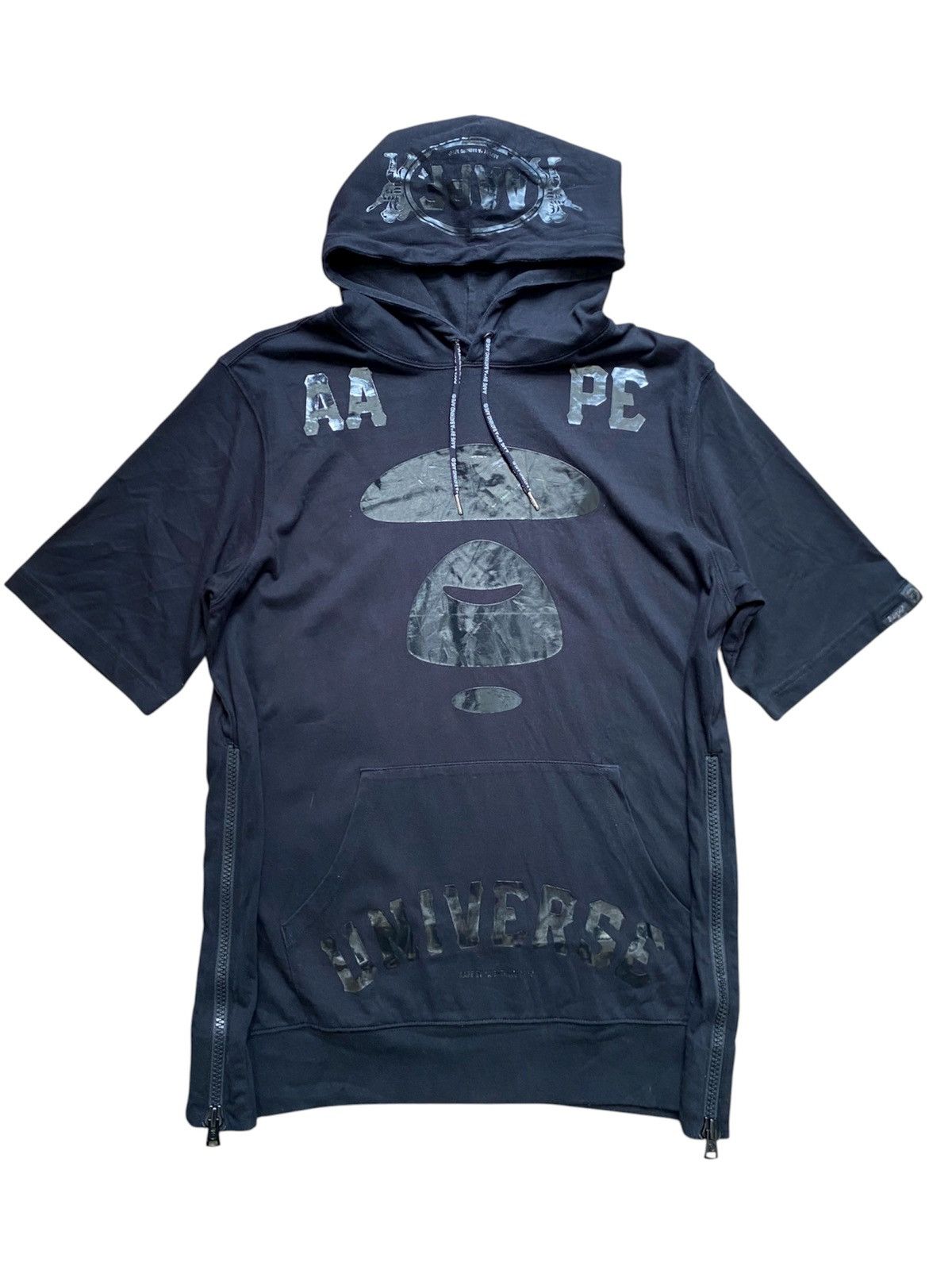 Aape Aape By A Bathing Ape - 1/4 Hoodie Size US L / EU 52-54 / 3 - 1 Thumbnail