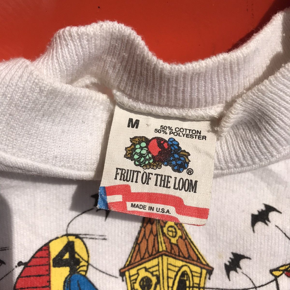 Cartoon Network × NASCAR × Vintage Vintage 1980s Hanna Barbera RARE Wacky Races Sweatshirt Size US M / EU 48-50 / 2 - 2 Thumbnail