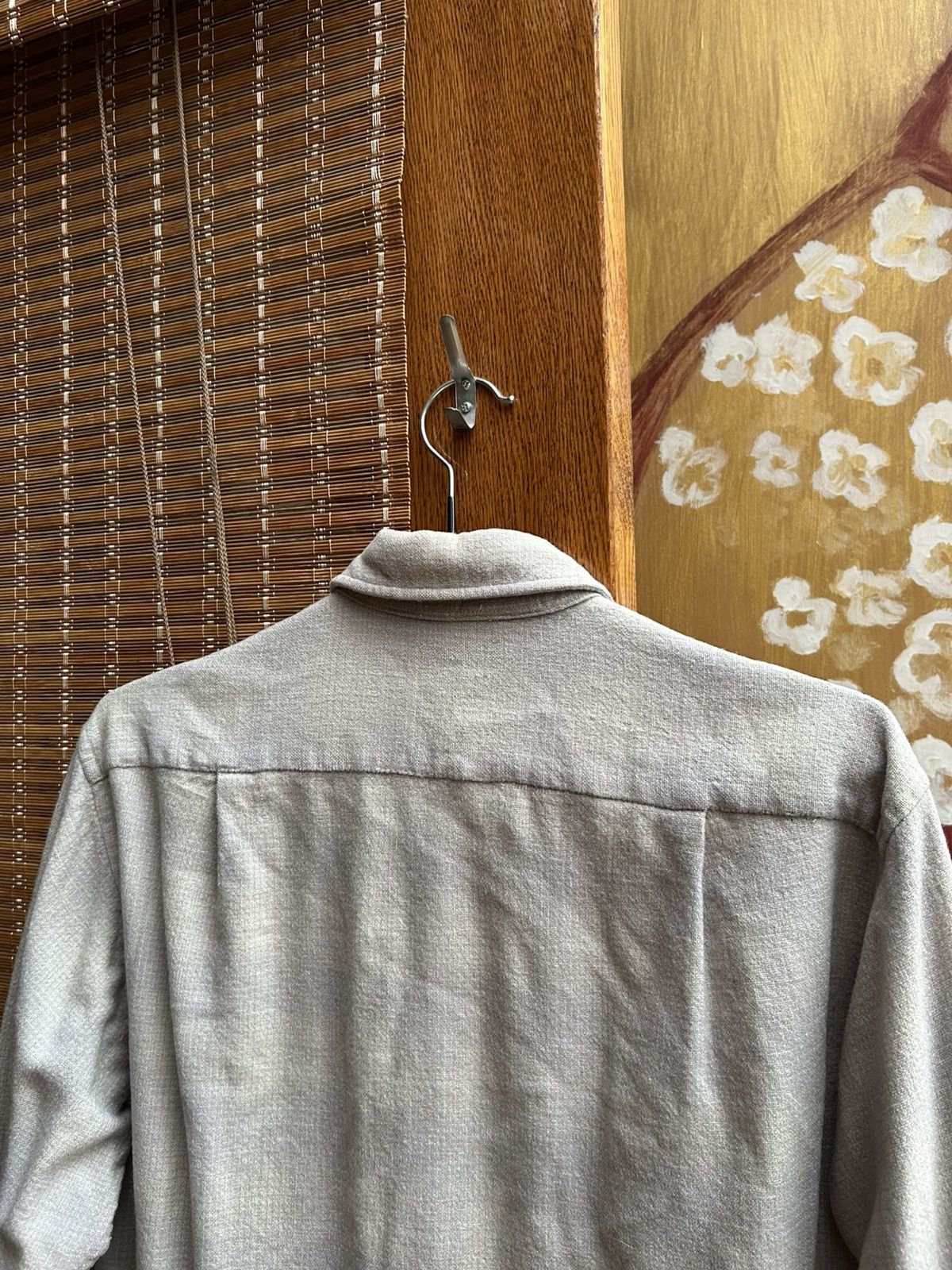 Pendleton 50s Pendleton Grey Wool Flannel Shirt Light-Colored Check Size US M / EU 48-50 / 2 - 4 Thumbnail