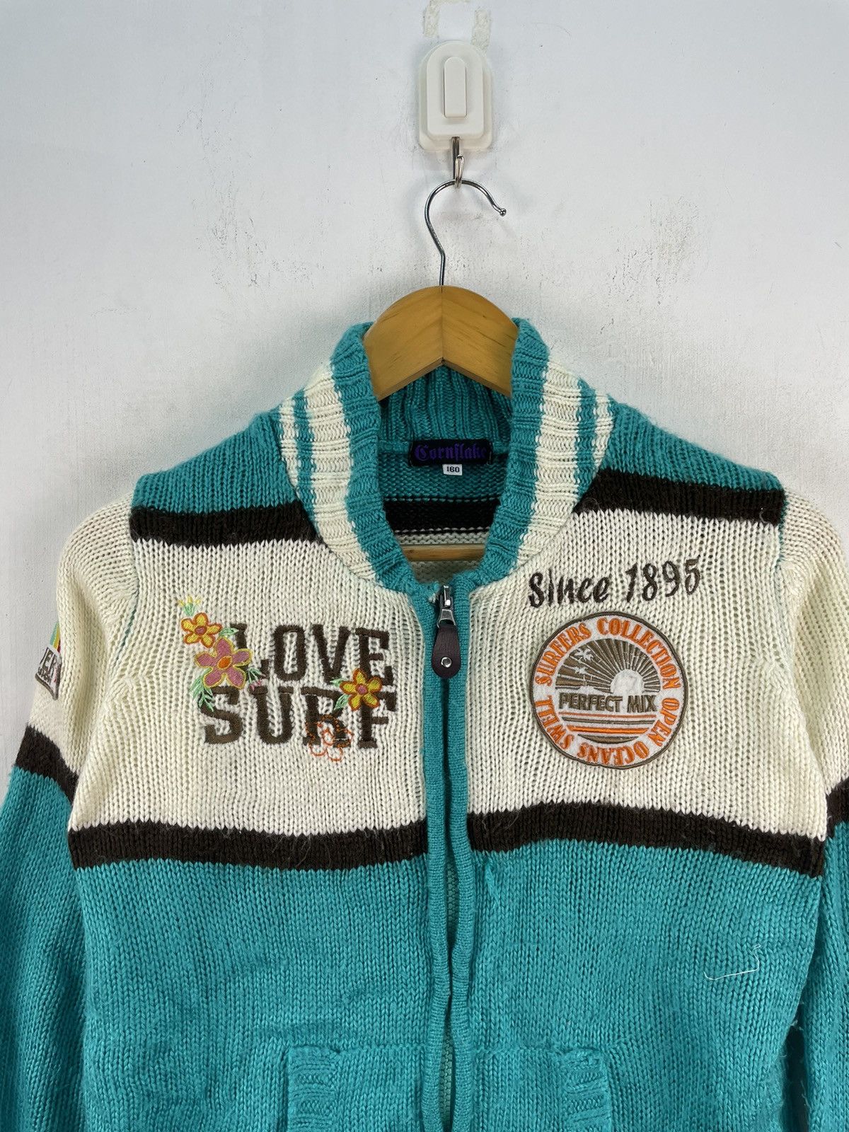 Vintage Vintage Surf Collection Handknitt Sweater Knitwear Size US S / EU 44-46 / 1 - 3 Thumbnail