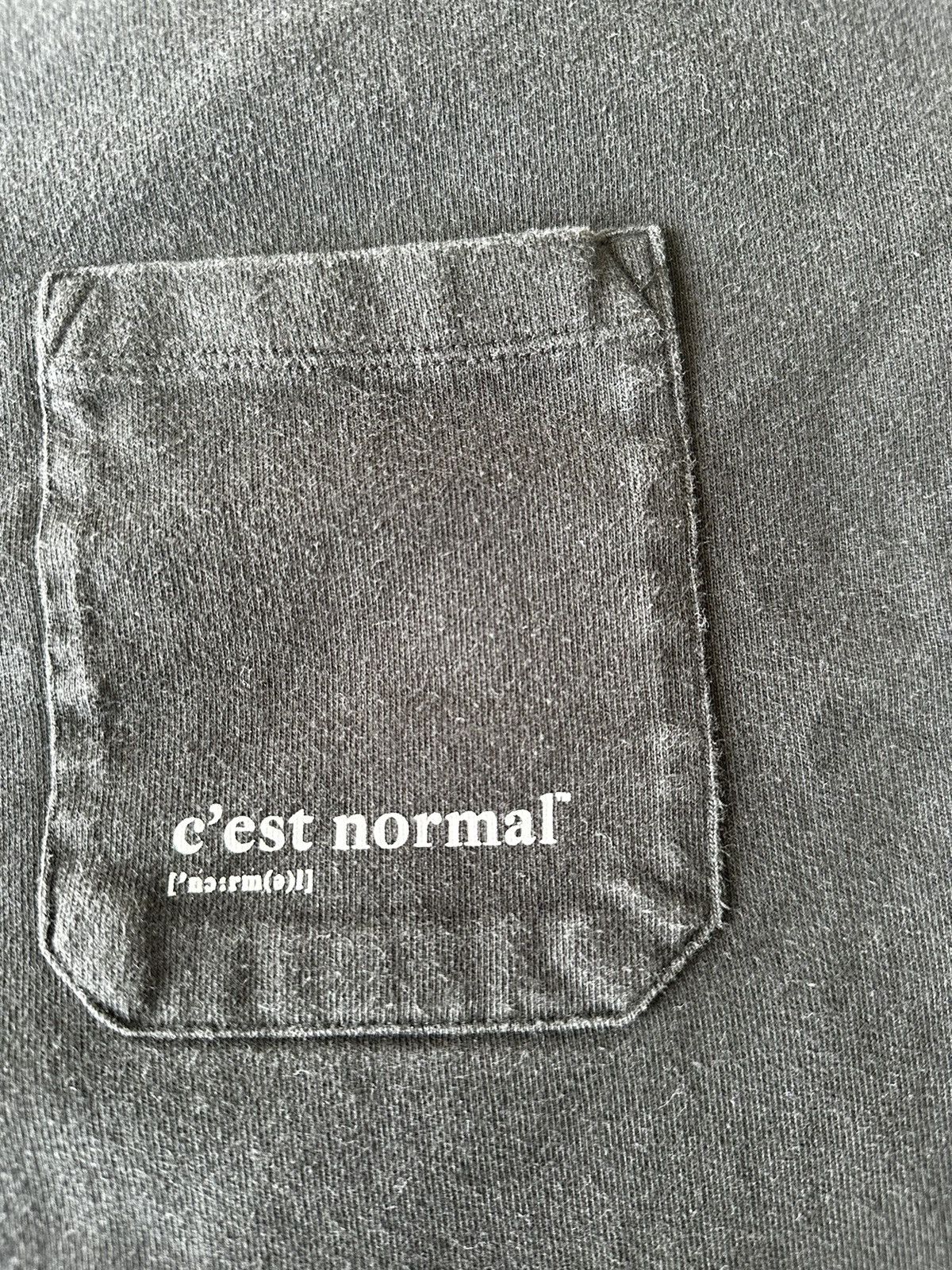 Other Oversized C’est Normal T-Shirt Size US L / EU 52-54 / 3 - 3 Thumbnail
