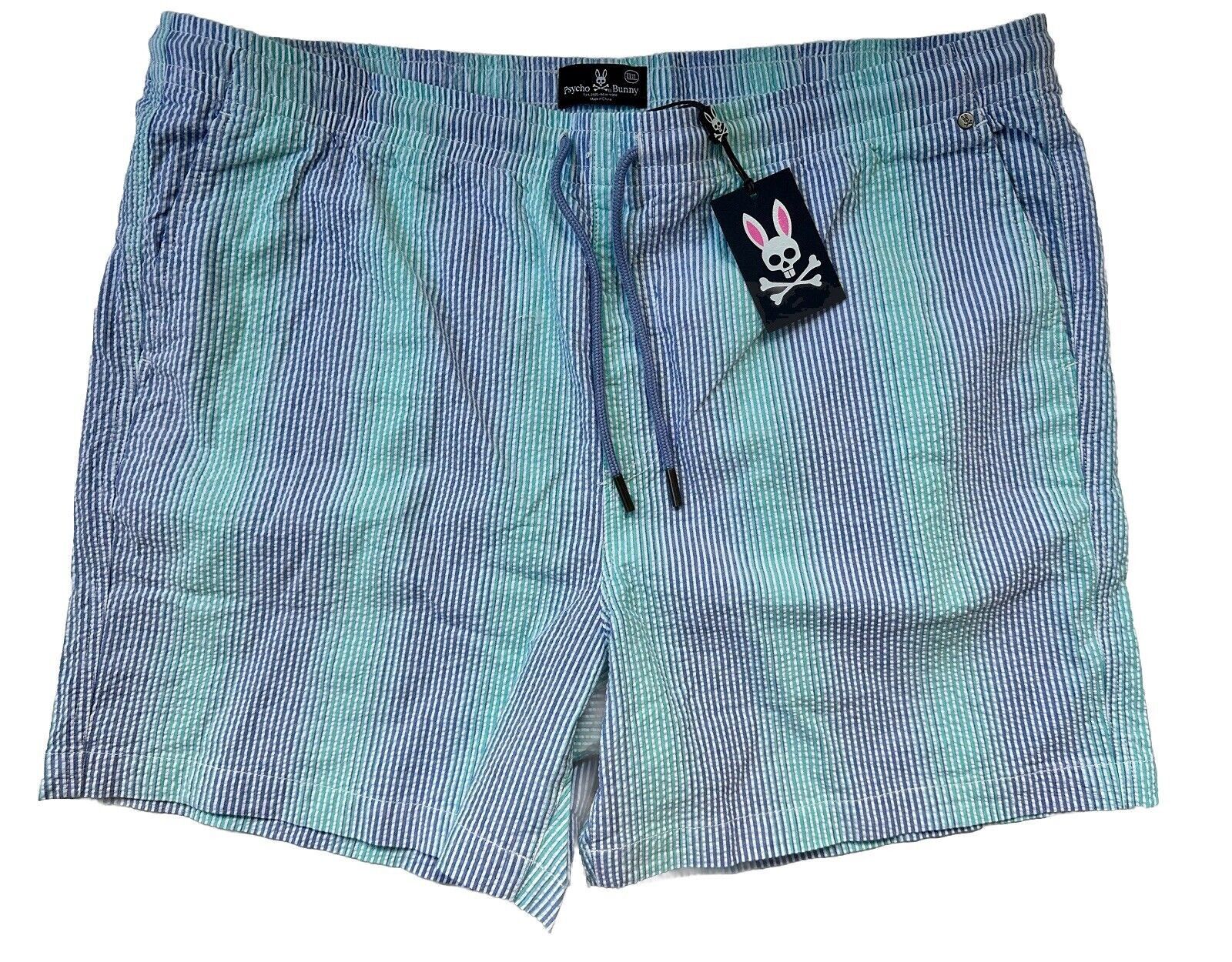 Psycho Bunny NWT PSYCHO BUNNY MENS TURBIN SHORTS - BRIGHT ROYAL, SZ 3X Size US 44 / EU 60 - 1 Thumbnail