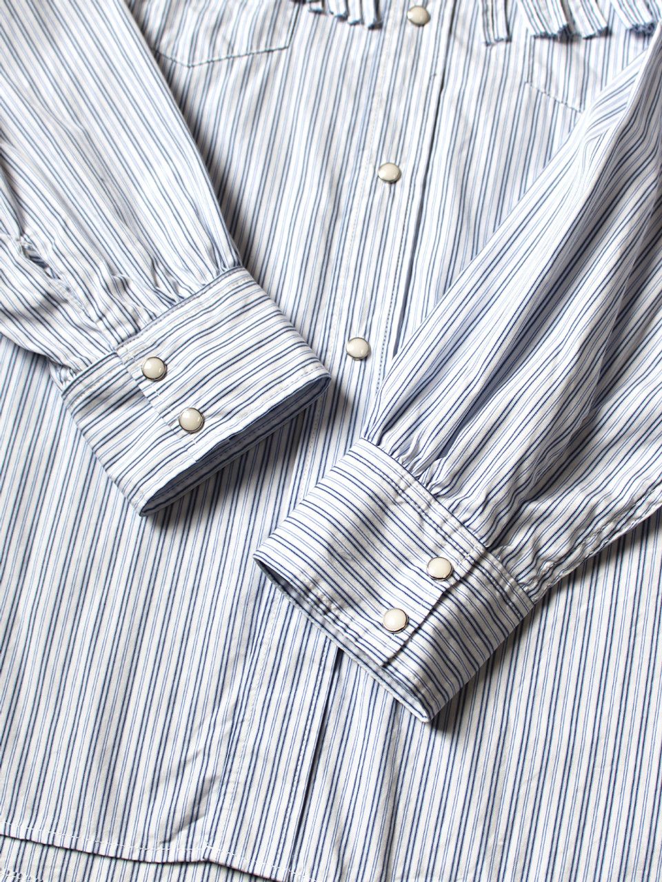 Kapital [3] Cotton Fringe Husky Western Shirt in Stripe Size US L / EU 52-54 / 3 - 13 Thumbnail