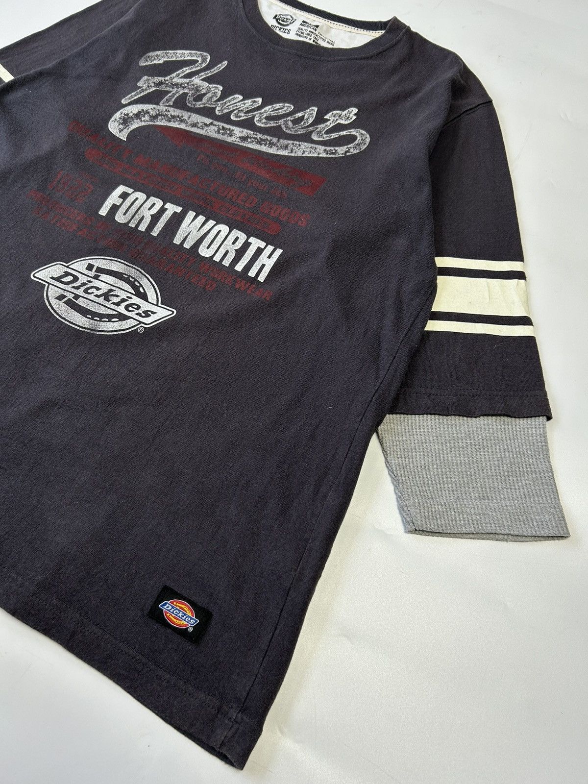 Dickies × Japanese Brand DICKIES 3/4 SLEEVE COTTON TSHIRT Size US XL / EU 56 / 4 - 2 Thumbnail