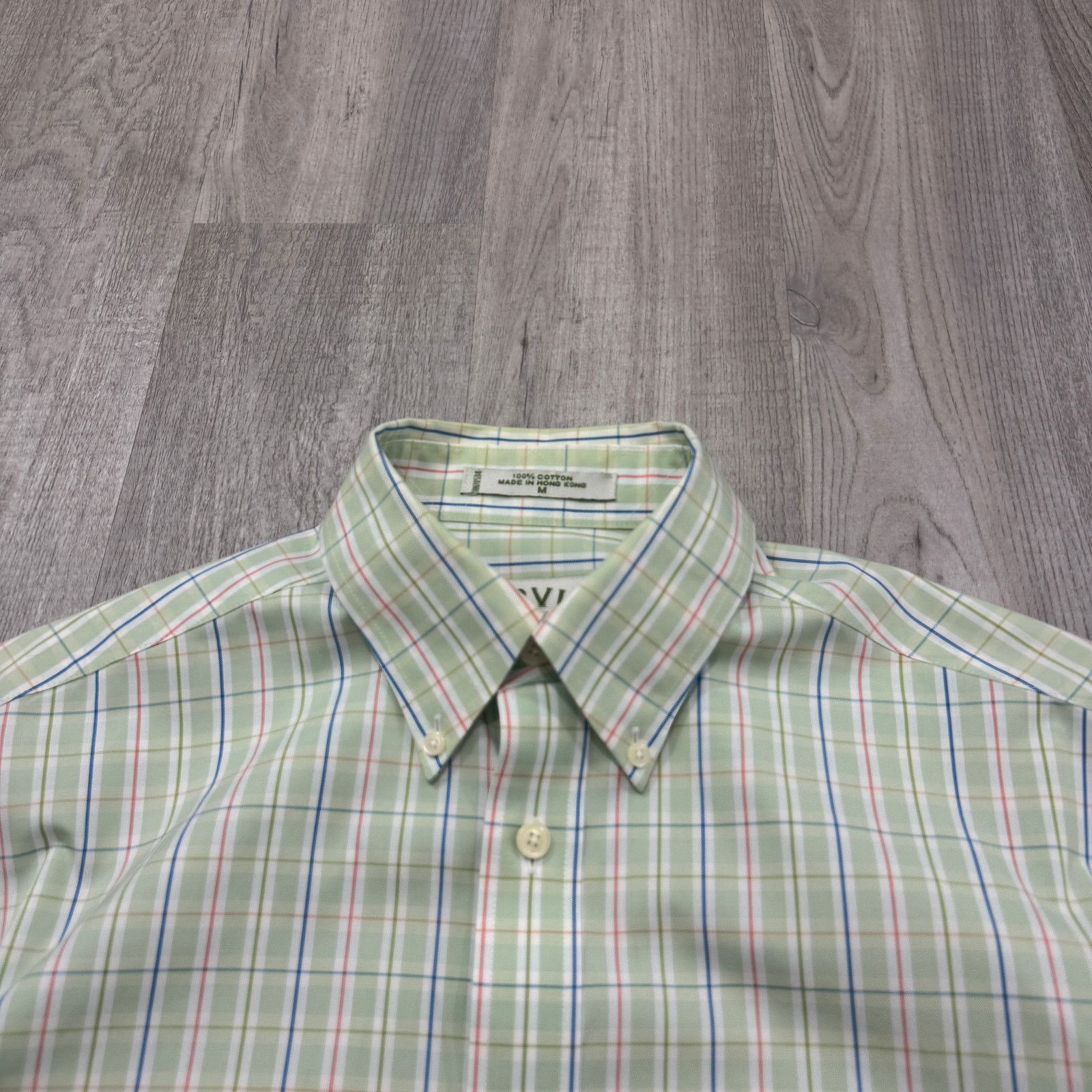 Orvis Orvis Short Sleeve Plaid Shirt Men's Medium Green Preppy Size US M / EU 48-50 / 2 - 3 Thumbnail