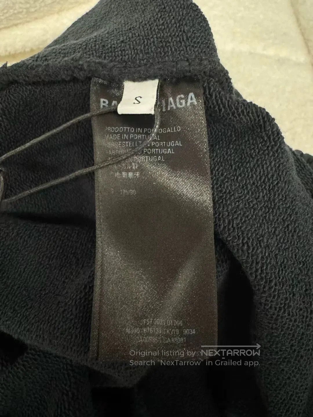 Balenciaga Balenciaga Distressed Black Coke Wave Shorts. Size US 40 / EU 56 - 4 Thumbnail