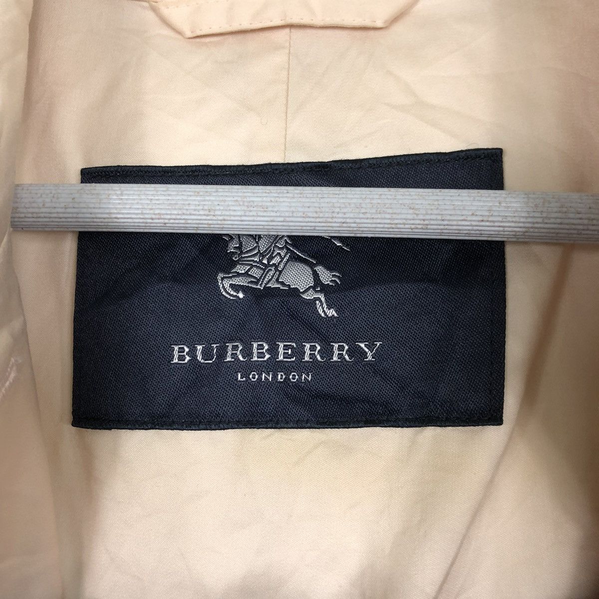 Burberry 💥Vintage Burberry London Trench Coat Nova Check Collar Size US M / EU 48-50 / 2 - 7 Thumbnail