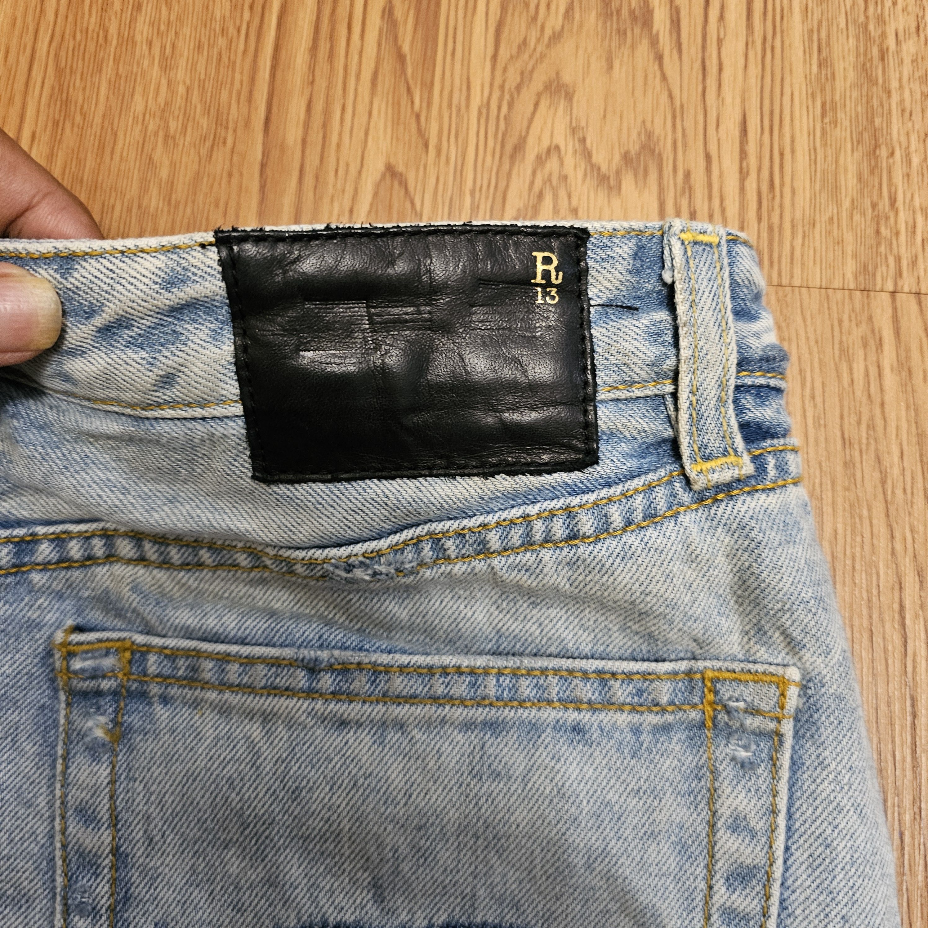 R13 Ss16 Double Layer Shorts Selvedge Size 30" / US 8 / IT 44 - 4 Thumbnail