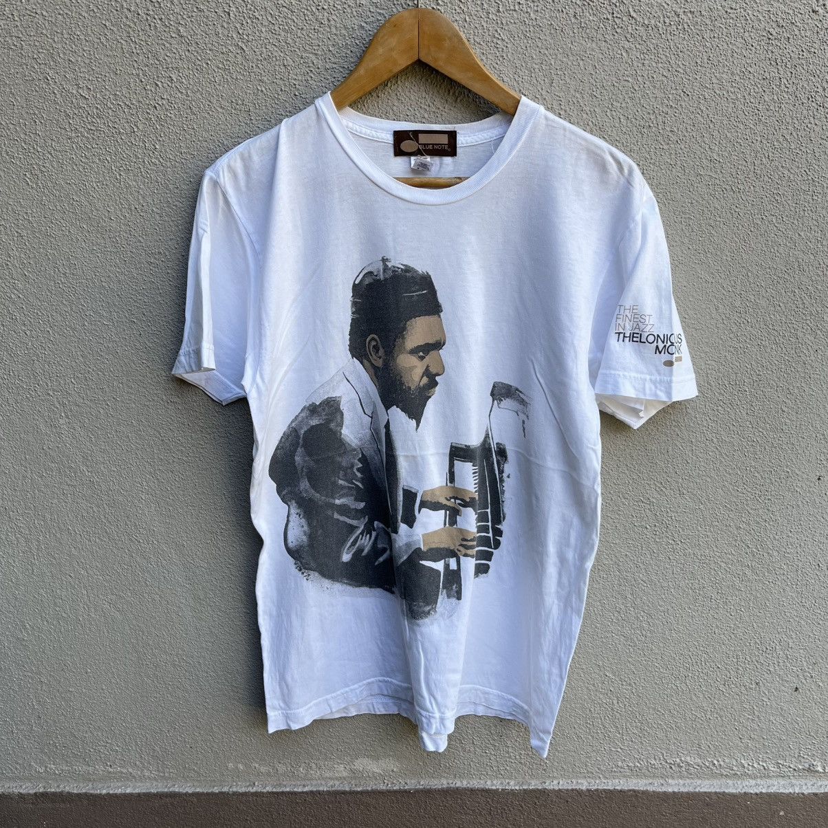 Band Tees THELONIOUS MONK jazz tee blue note Size US M / EU 48-50 / 2 - 1 Thumbnail