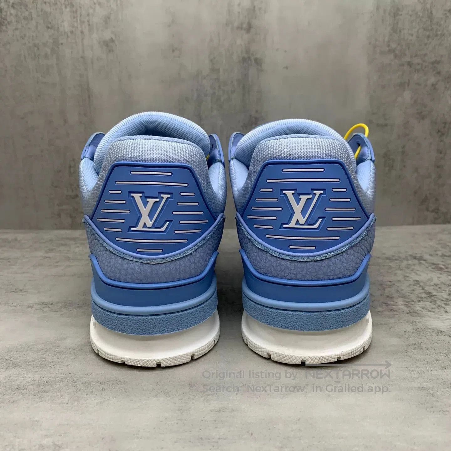 Louis Vuitton Blue Low. Size US 9 / EU 42 - 5 Thumbnail