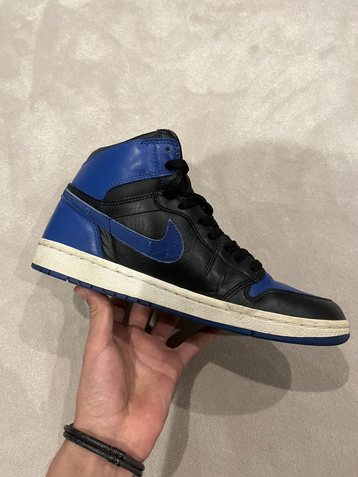 Nike RARE Jordan 1 “royal blue” 1/27000 release 2001 Size US 8.5 / EU 41-42 - 12 Thumbnail