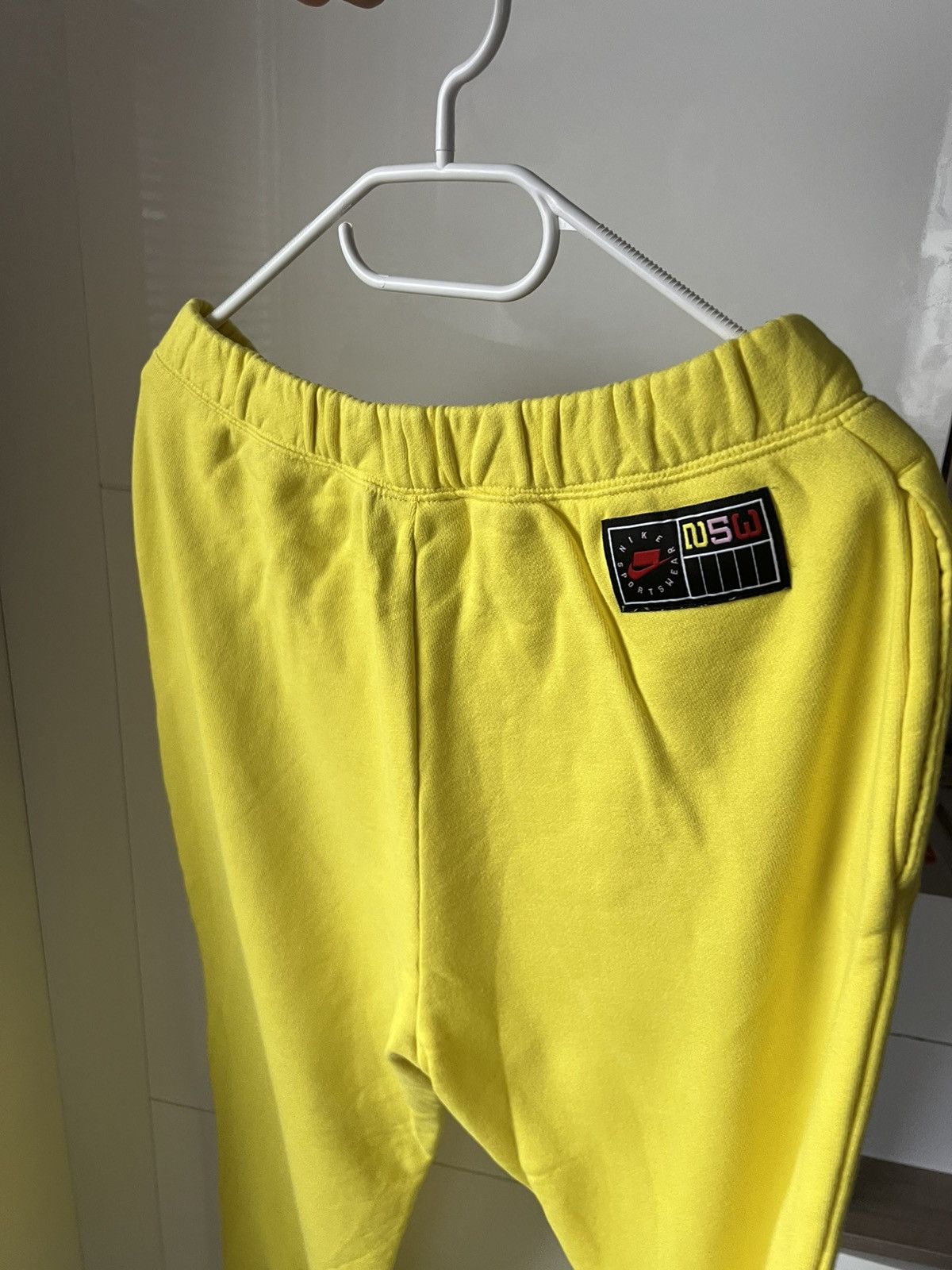 Nike ‼️Nike Sportswear NSW 253 Yellow Cotton Joggers‼️ Size US 32 / EU 48 - 6 Thumbnail