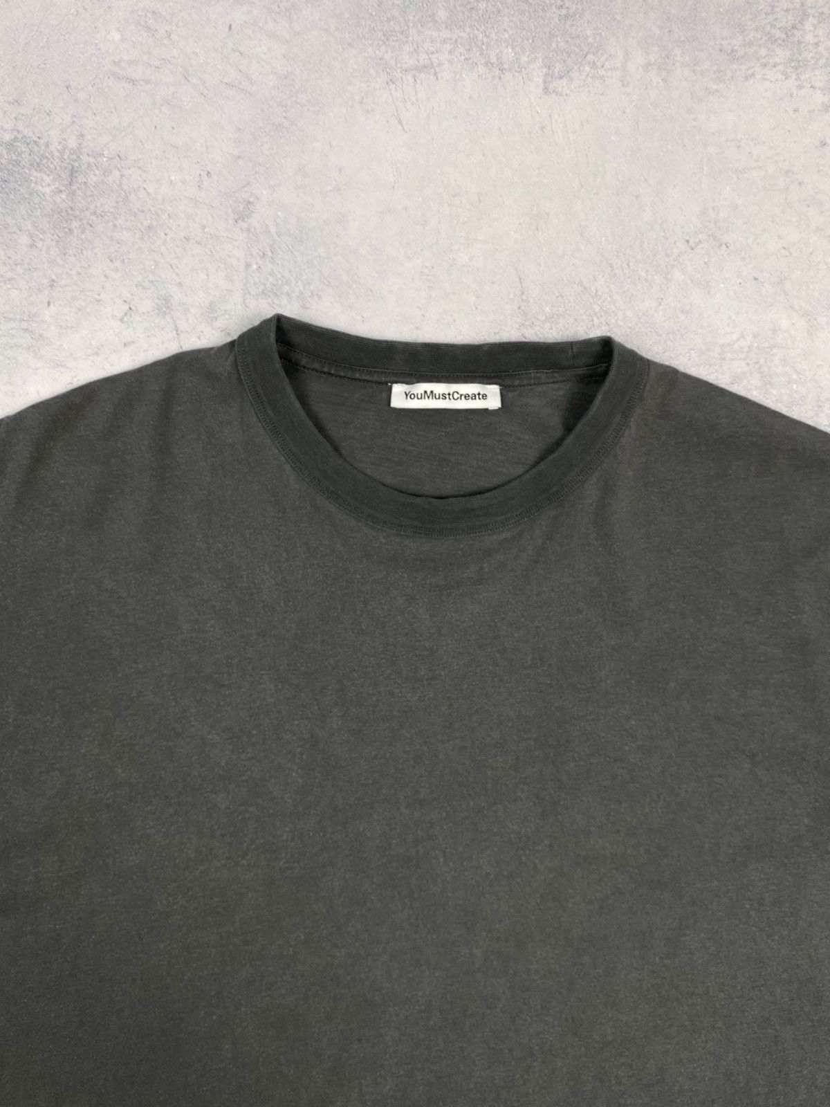 YMC YMC You Must Create Short Sleeve Dark Gray T Shirt Men’s Size US XL / EU 56 / 4 - 5 Thumbnail