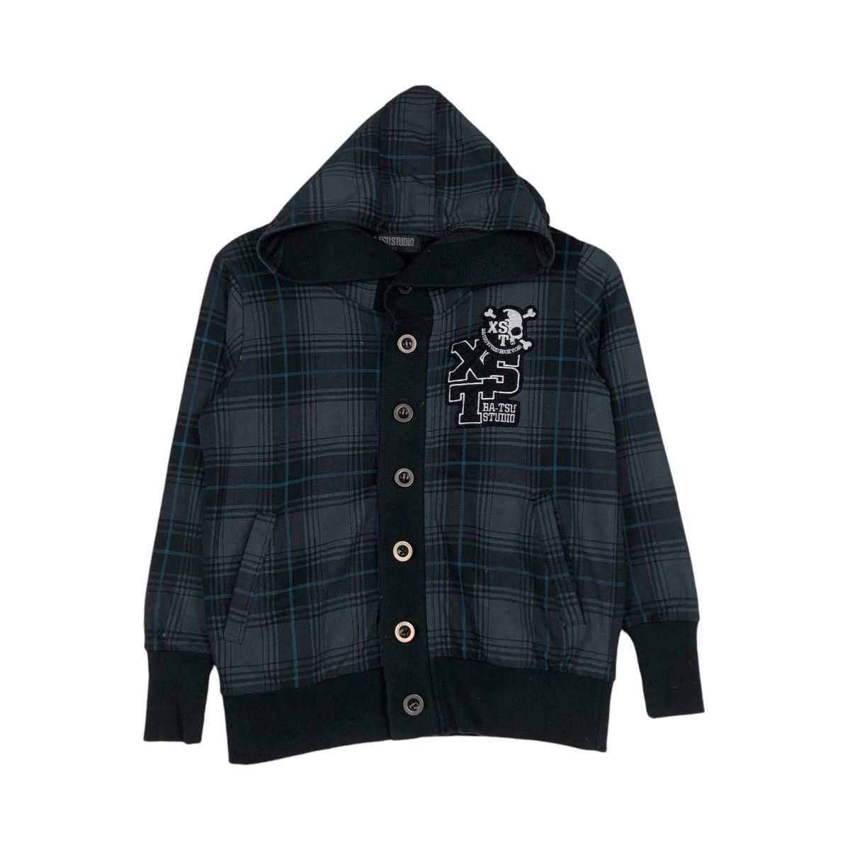 Japanese Brand 📌PUNK DESIGN BIKER JACKET BA-TSUSTUDIO SKELETON Size US S / EU 44-46 / 1 - 2 Thumbnail