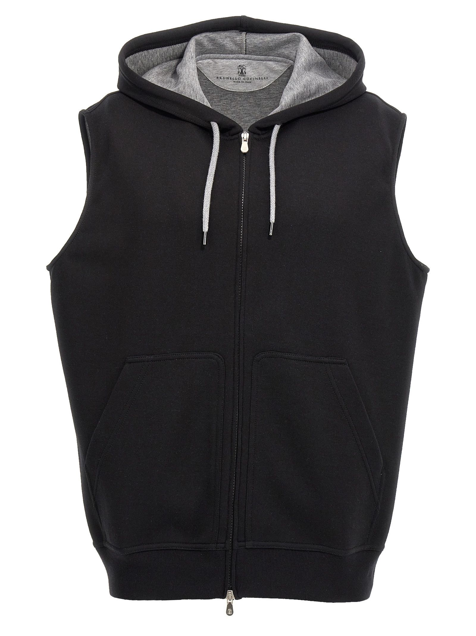 Brunello Cucinelli Hooded Vest Size US XL / EU 56 / 4 - 1 Thumbnail
