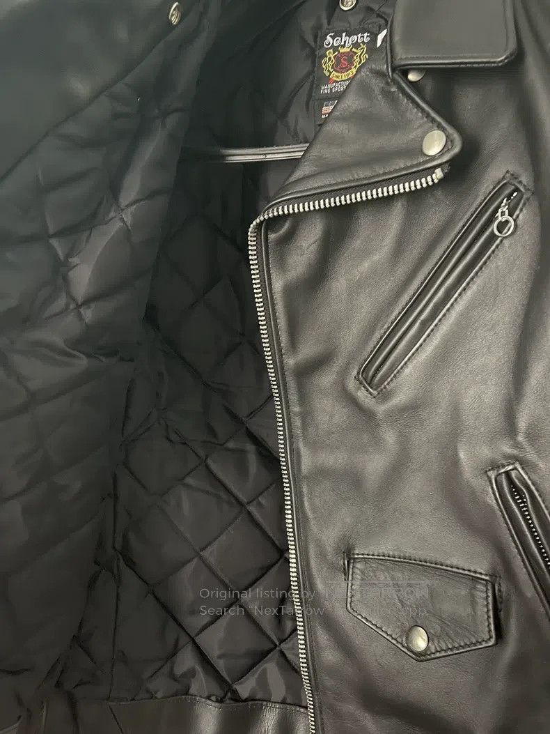 Schott Schott Leather coat Size US M / EU 48-50 / 2 - 6 Thumbnail