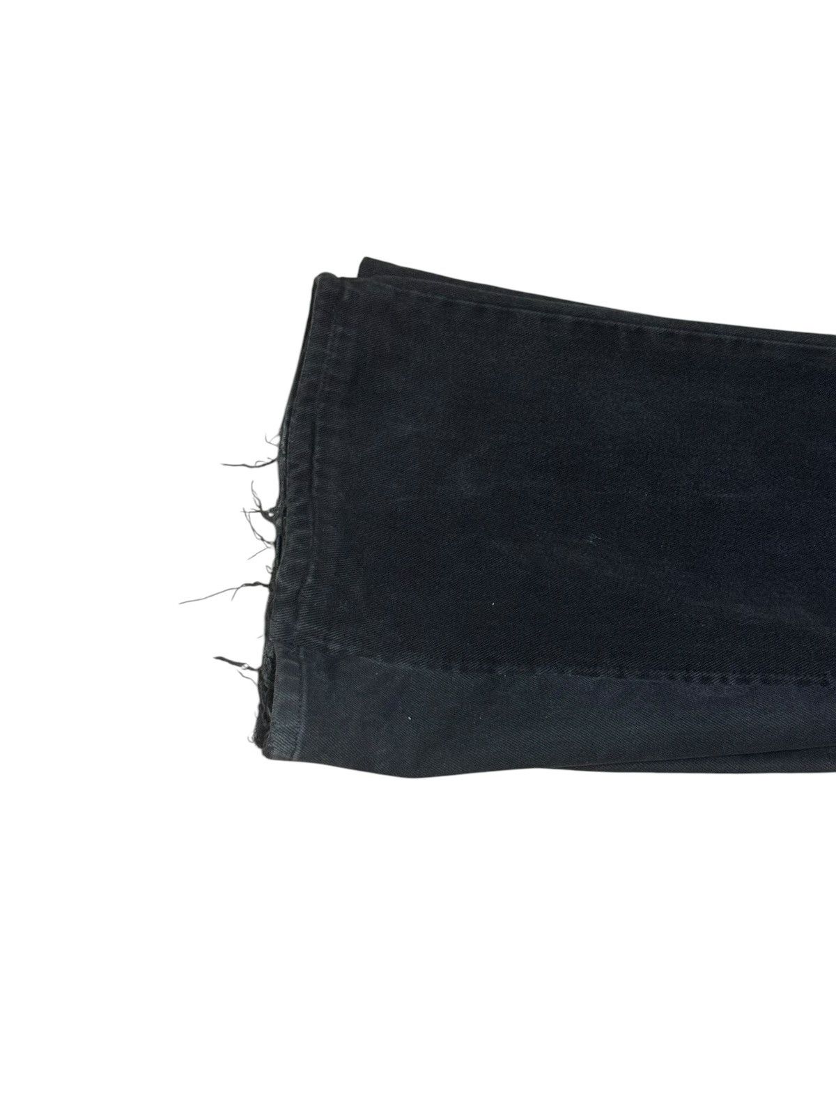 Other × Vintage Wide Leg Flared Black Denim Size US 32 / EU 48 - 8 Thumbnail