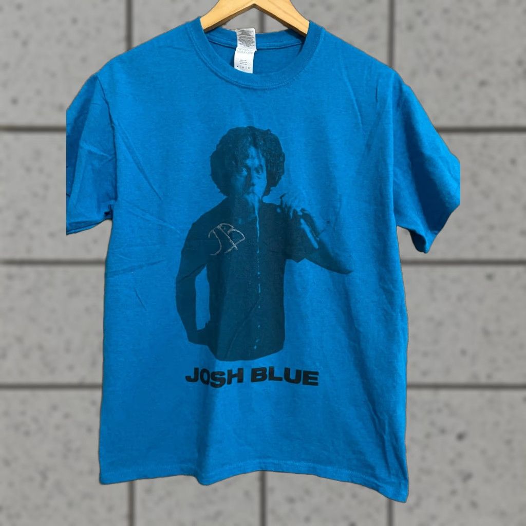 Vintage JOSH BLUE COMEDIAN T SHIRT M MEDIUM BLUE Men Short Sleeve Cotton Goodfellow & Co Size US M / EU 48-50 / 2 - 1 Thumbnail