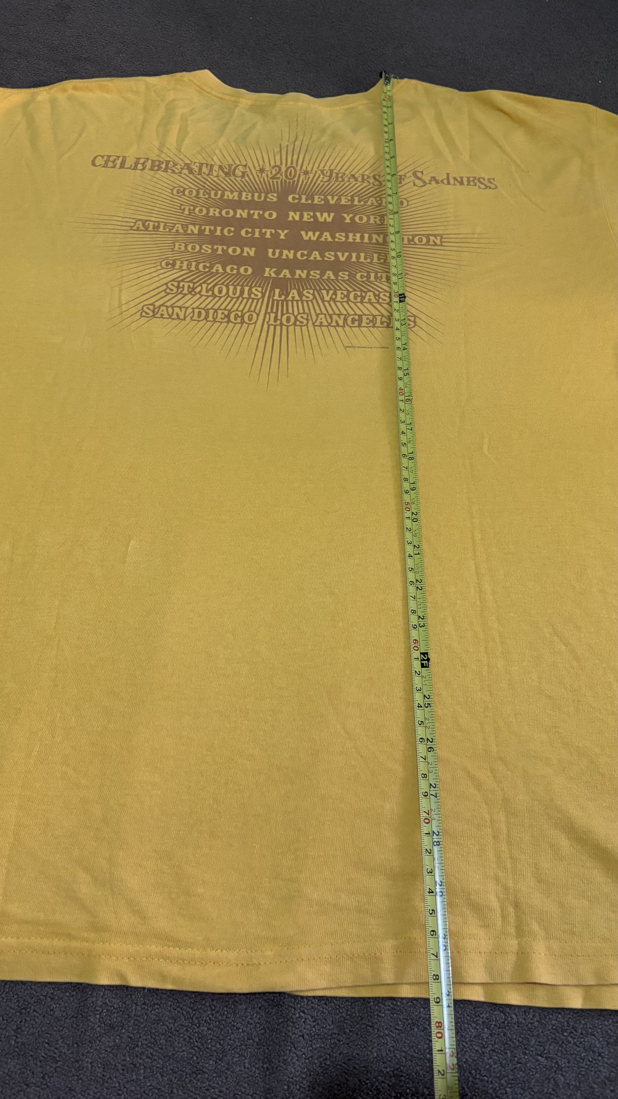 Band Tees Vintage SMASHING PUMPKINS Shirt 20th Anniversary Size US L / EU 52-54 / 3 - 9 Thumbnail