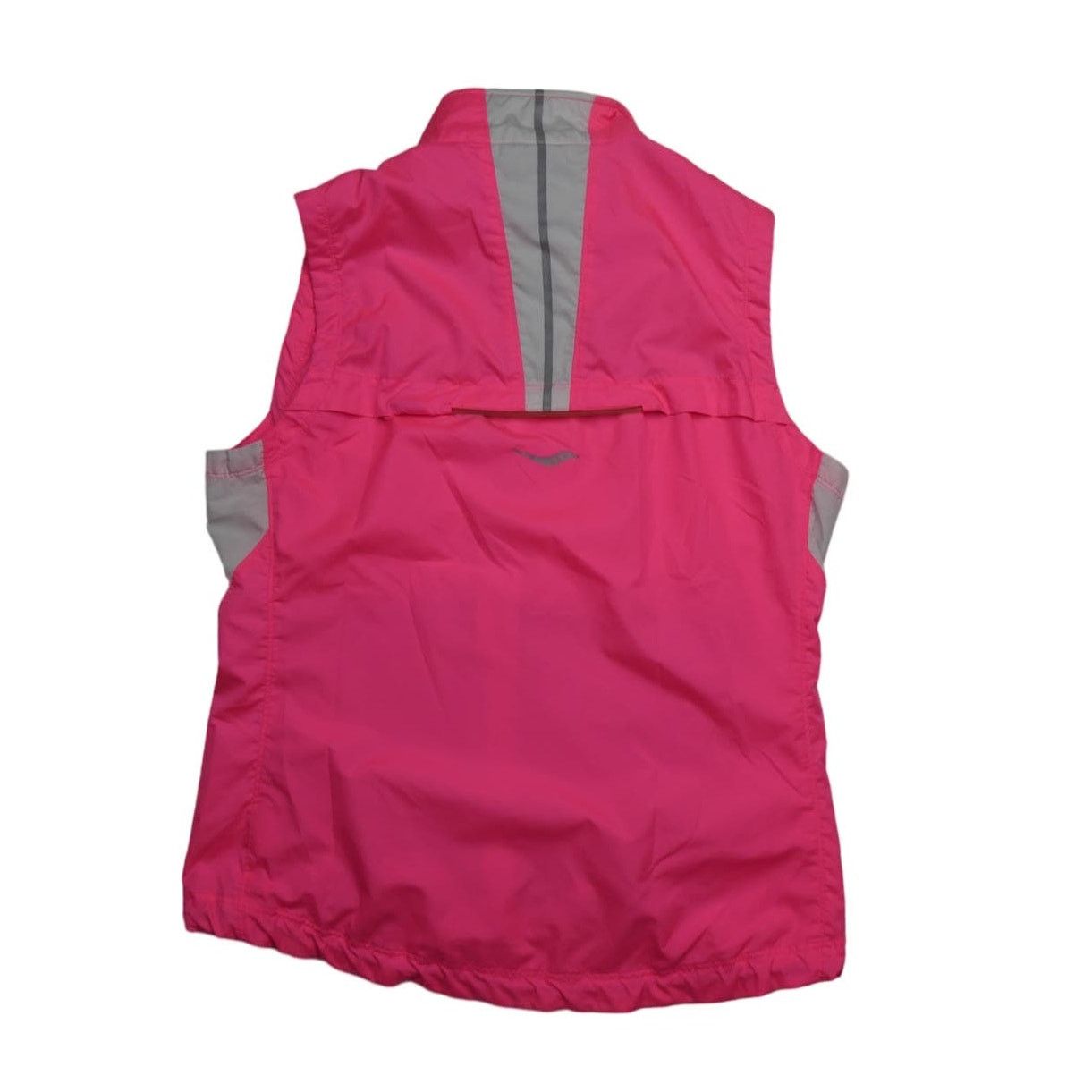 Saucony Saucony ViZiPro Reflective Pink Full Zip Running Vest Medium Size M / US 6-8 / IT 42-44 - 2 Thumbnail