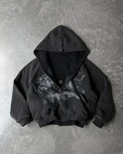 Other Y2K Oversized Gothic Printed Hoodies Size US M / EU 48-50 / 2 - 4 Thumbnail