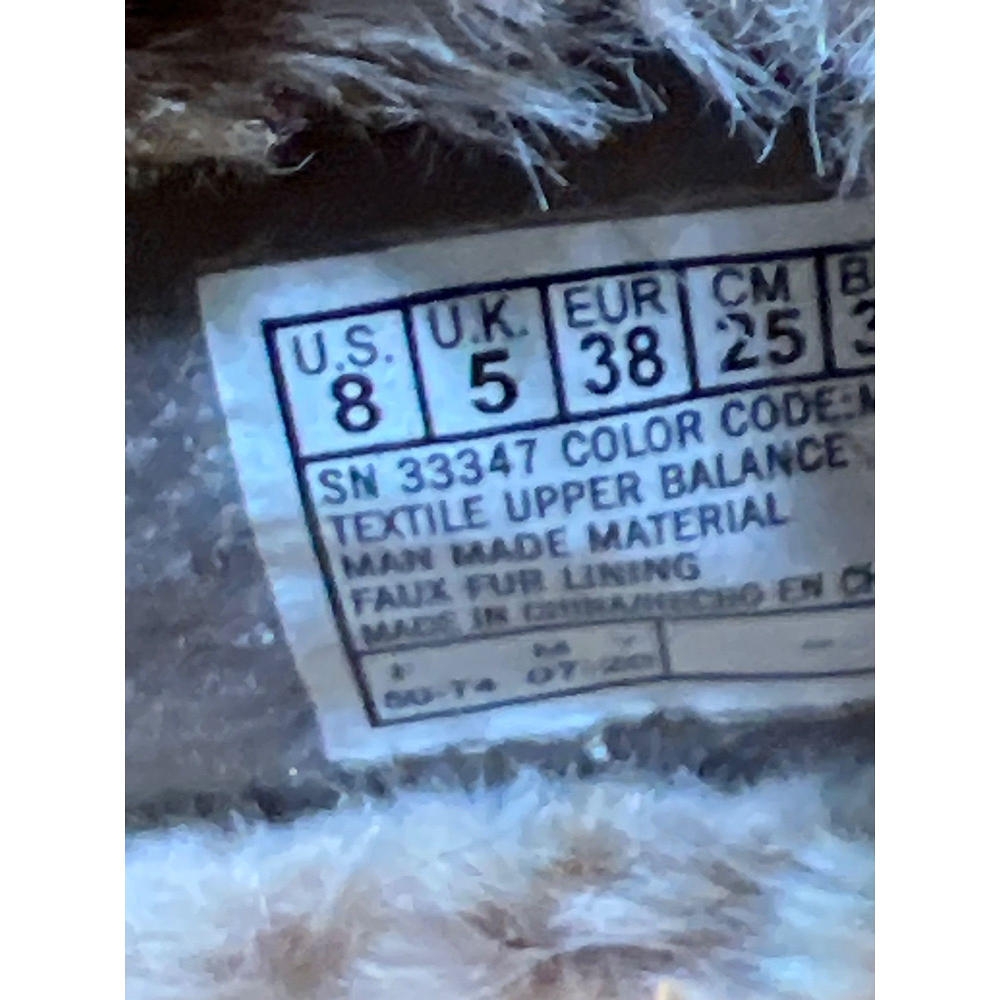 SKECHERS Bobs Skechers Faux Fur-Lined Chic Cat Shoes Too Cozy Slip On Size US 8 / IT 38 - 6 Thumbnail