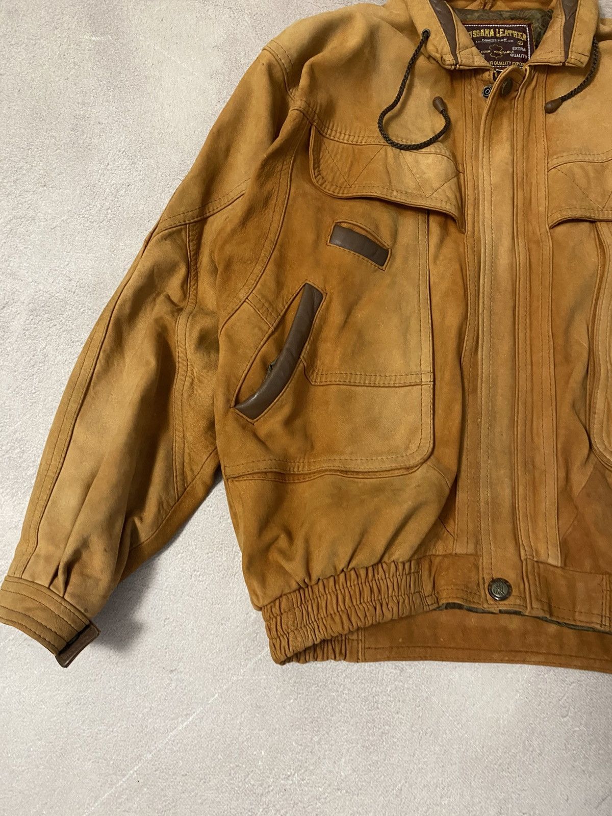 Other Leather Avant Garde Guidi style brown Leather Jacket Size US XL / EU 56 / 4 - 2 Thumbnail