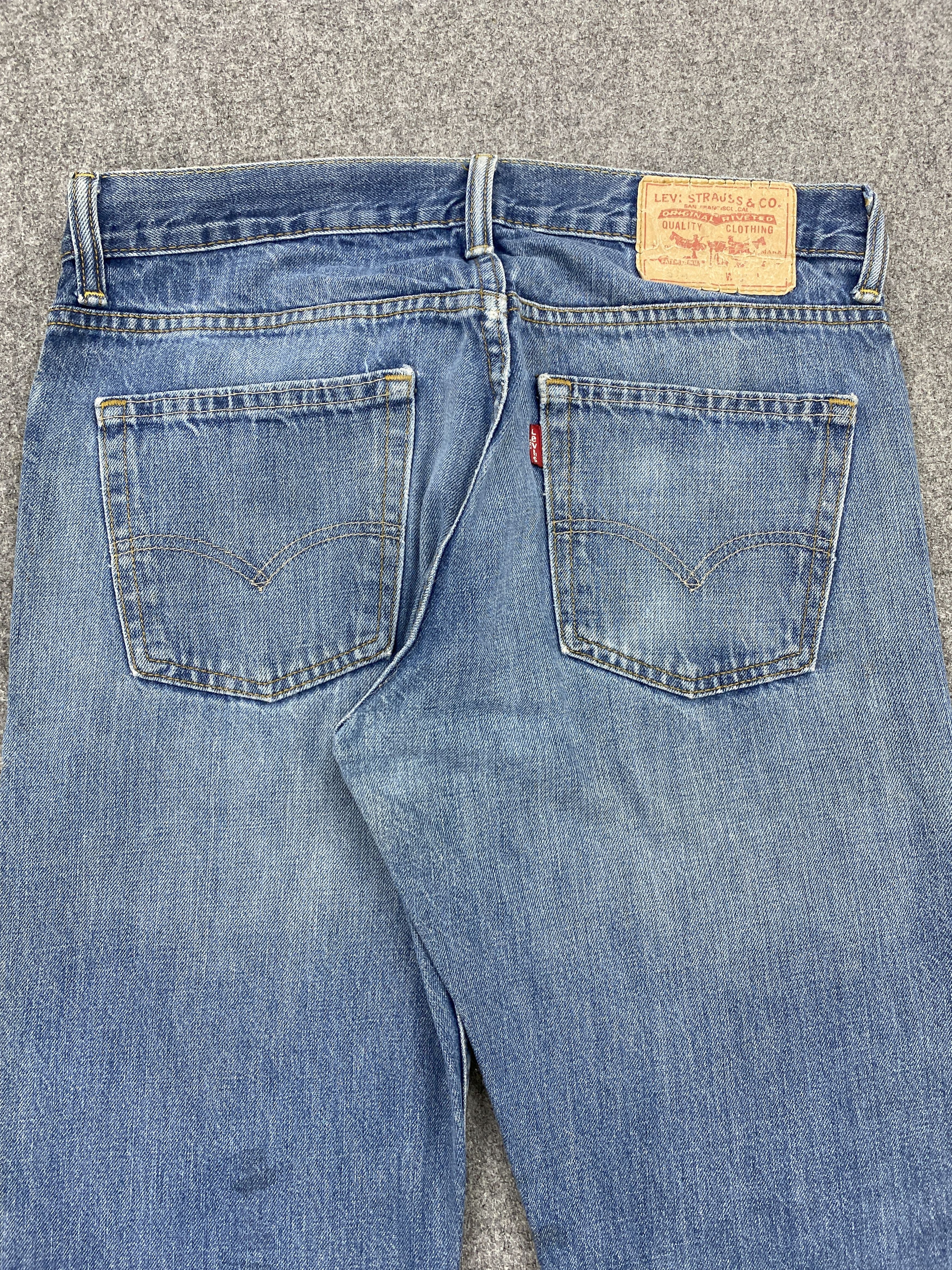 Levi's × Vintage Faded Blue Vintage Levis 514 Denim Jeans Size US 32 / EU 48 - 4 Thumbnail