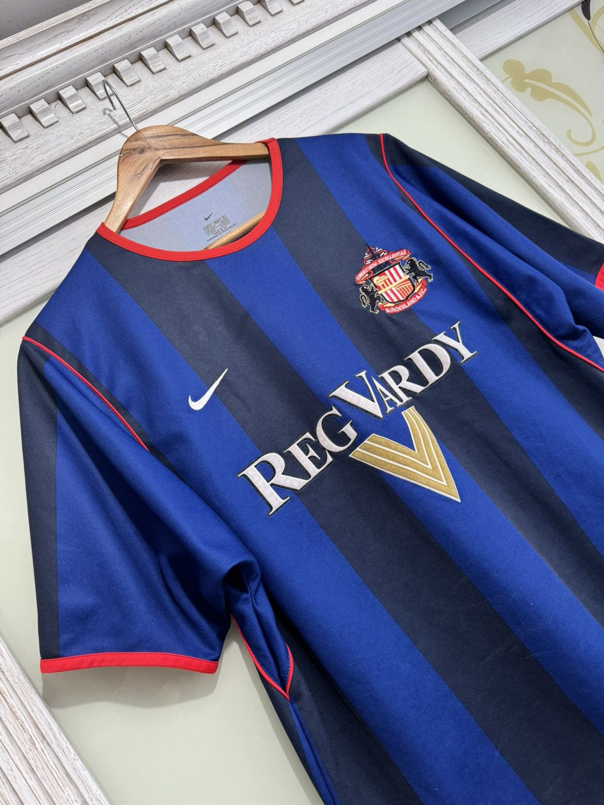Nike × Vintage Vintage Sunderland 2001-2002 Away Soccer Jersey Football Kit Size US M / EU 48-50 / 2 - 4 Thumbnail